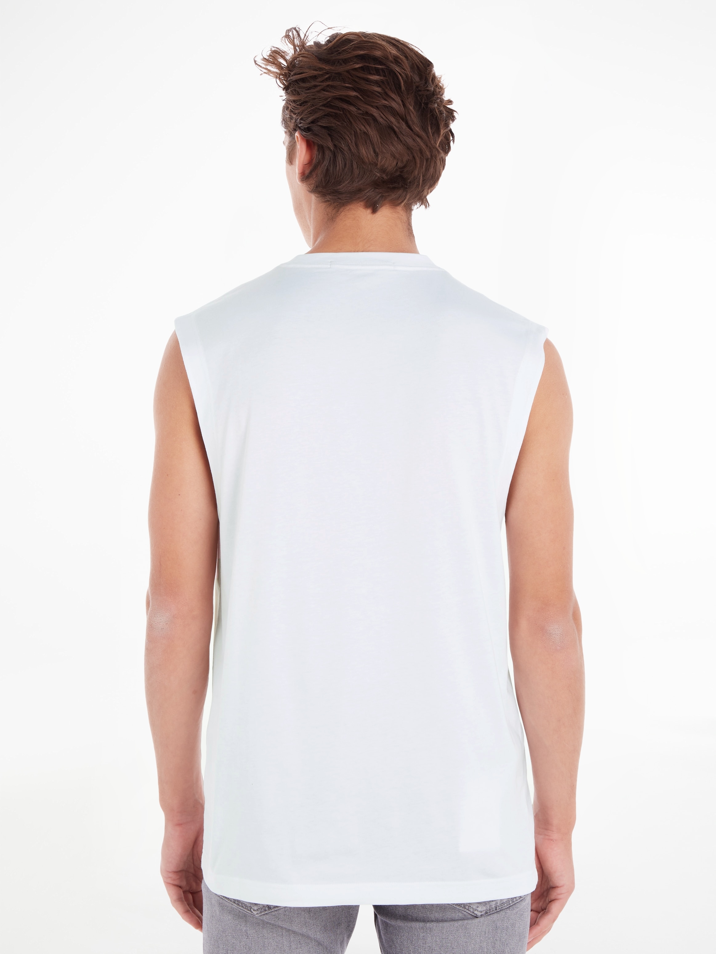 Calvin Klein Jeans T-Shirt »MONOLOGO SLEEVELESS TEE«, mit Markenlabel