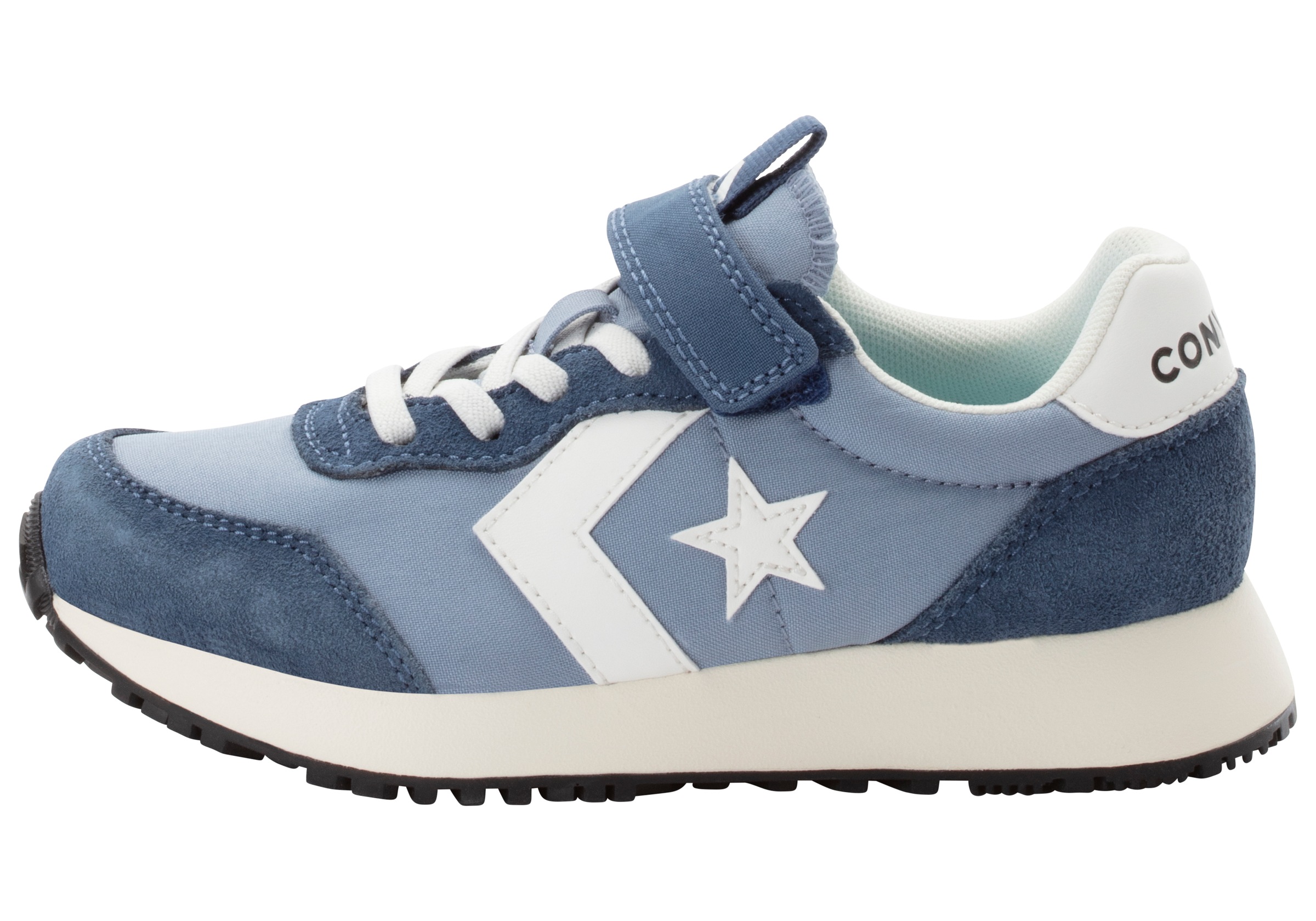 Sneaker CONVERSE "CONVERSE OMEGA TRAINER EASY-ON", Damen, Gr. 31, yeti breath blau, slacker blau, Leder, Schuhe Sneaker 2