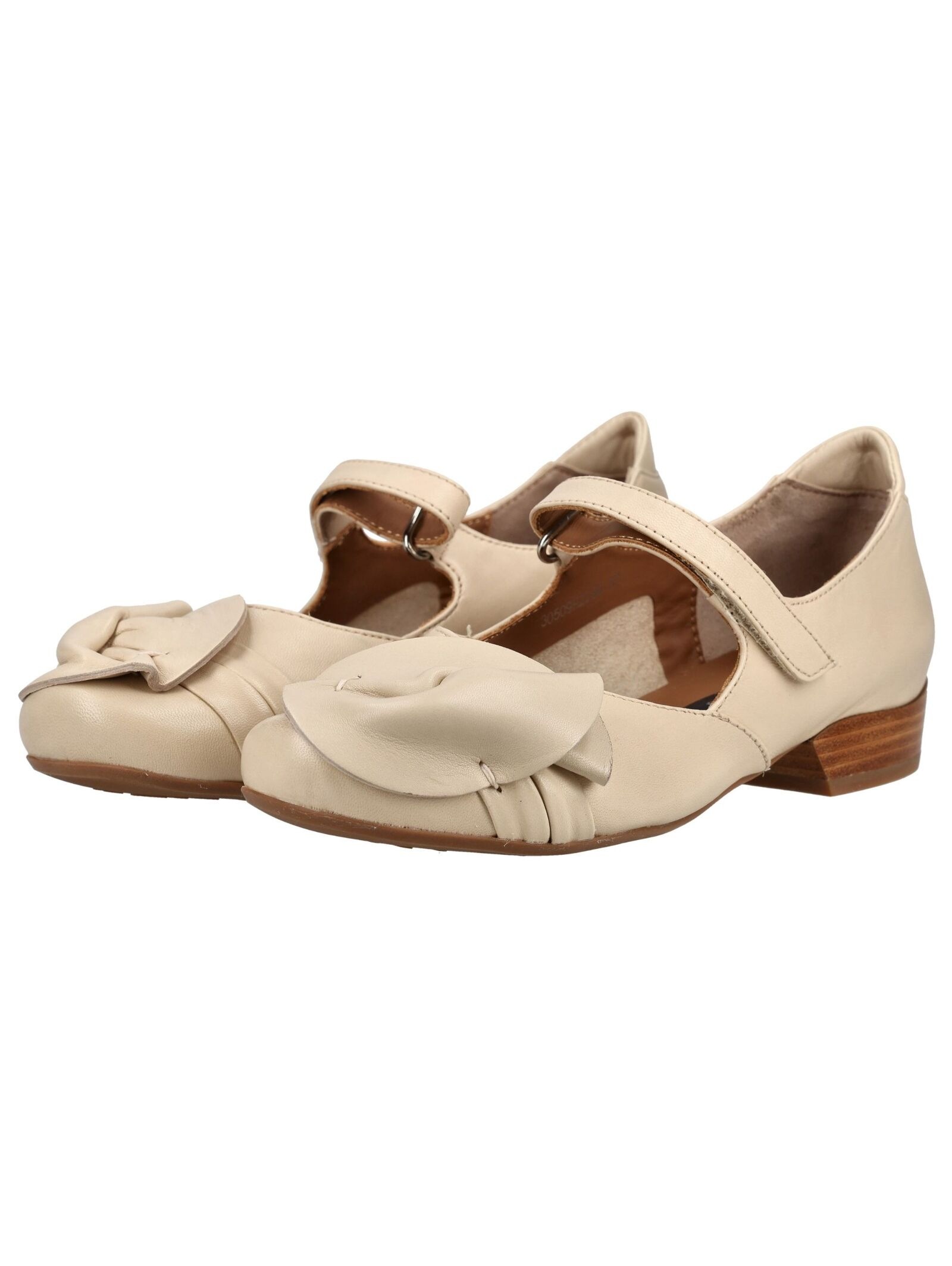 Everybody Strapped Ballerina Light Beige 39 3
