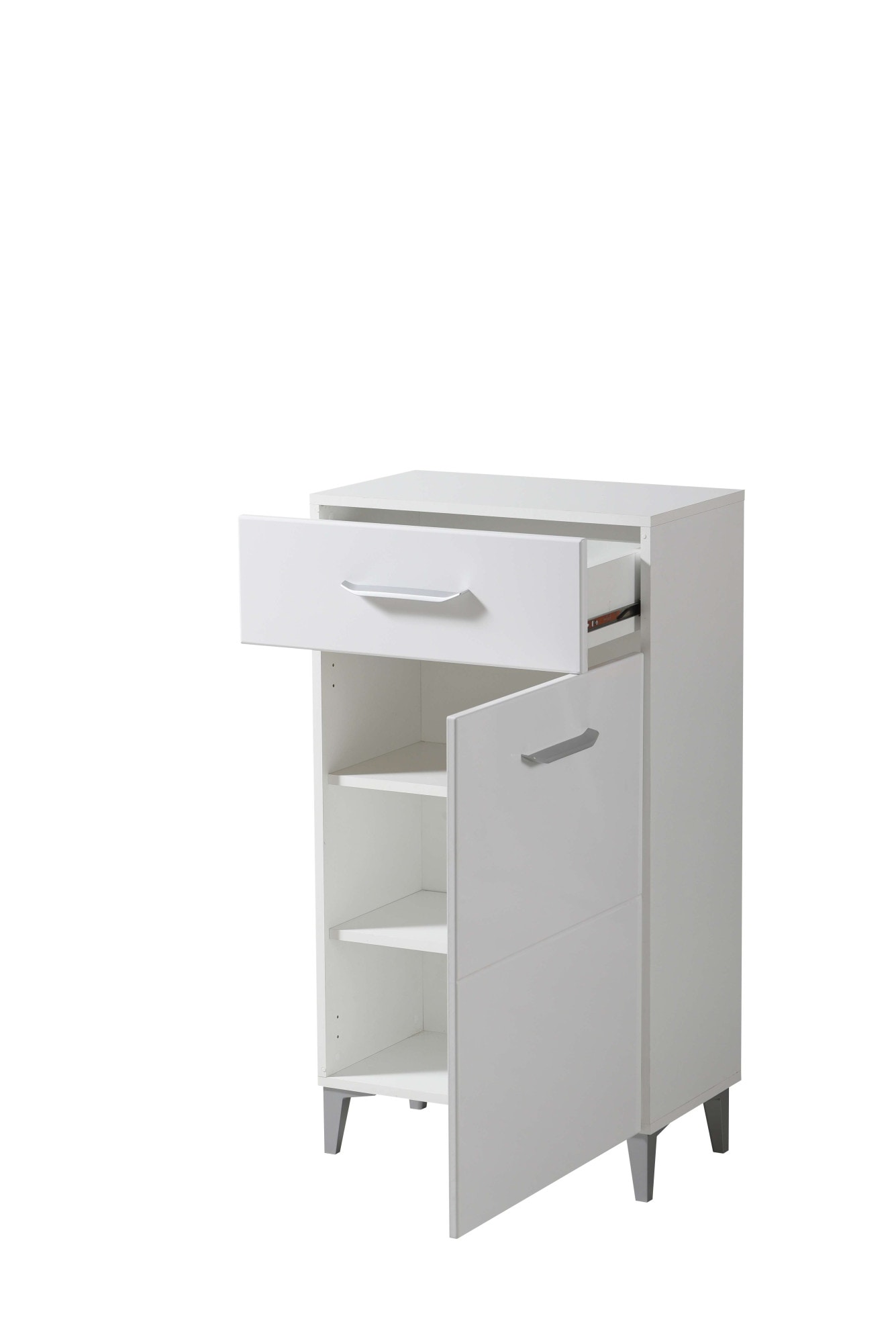 INOSIGN Schuhschrank »Belfort, Schuhkommode, Schuhregal, Höhe 105 cm«, in Opaque Weiß mit MDF-beschichtet Fronten, modernes Design