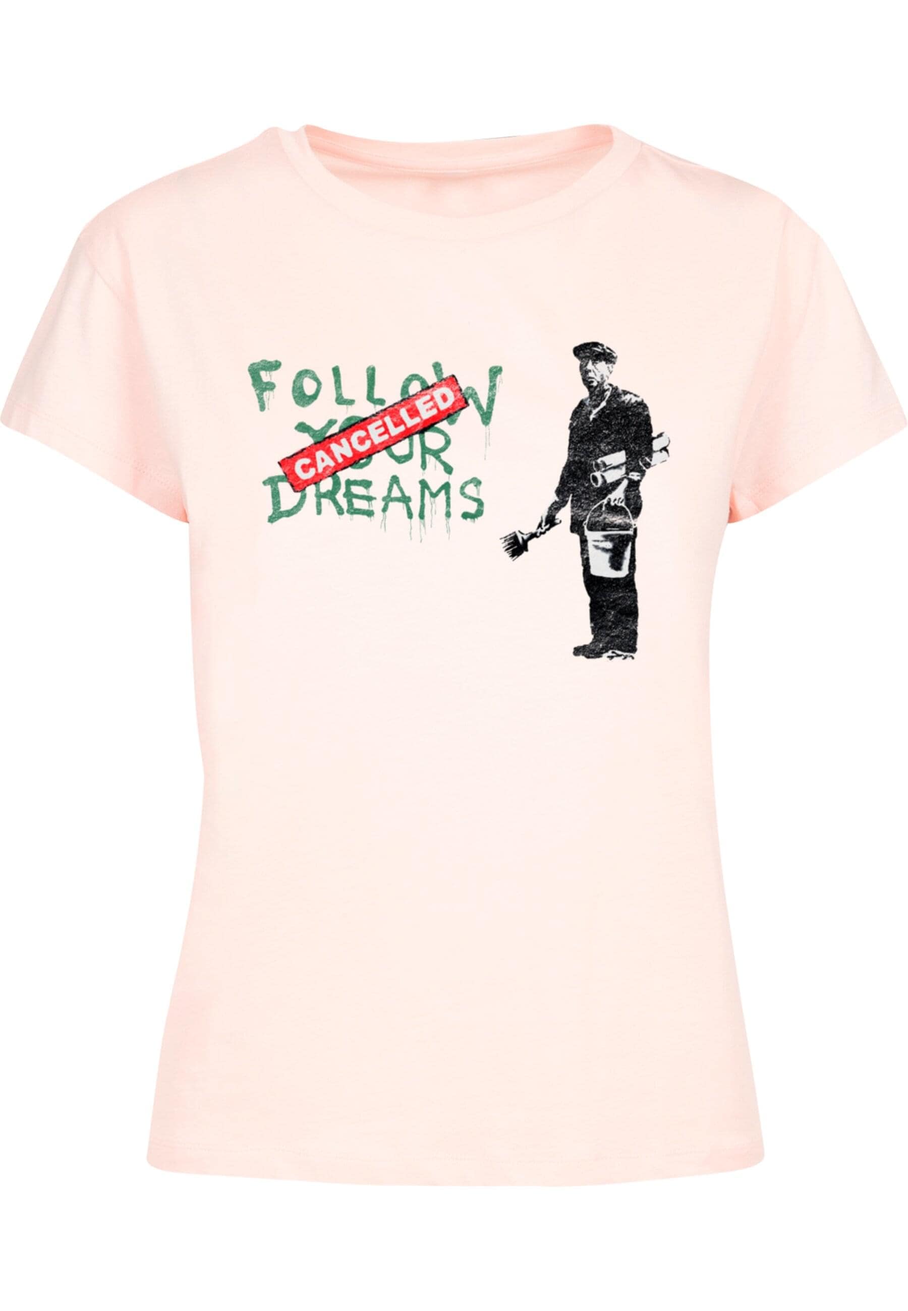 Merchcode T-Shirt "Merchcode Ladies Brandalised - Follow Your Dreams Kullt günstig online kaufen