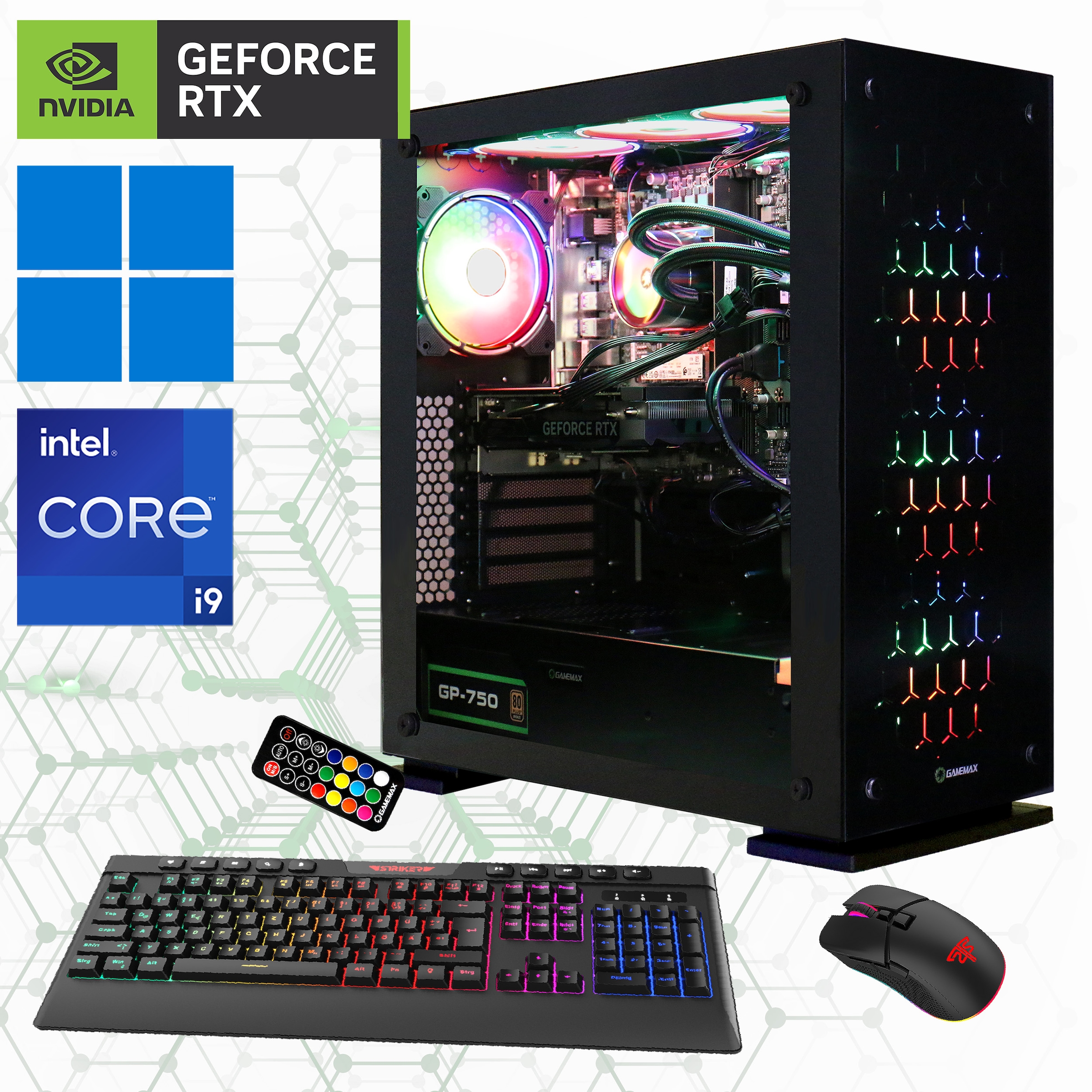 Gaming-PC »Onyx II 7294«, DDR5-RAM, PCIe SSD Gen4, Windows 11