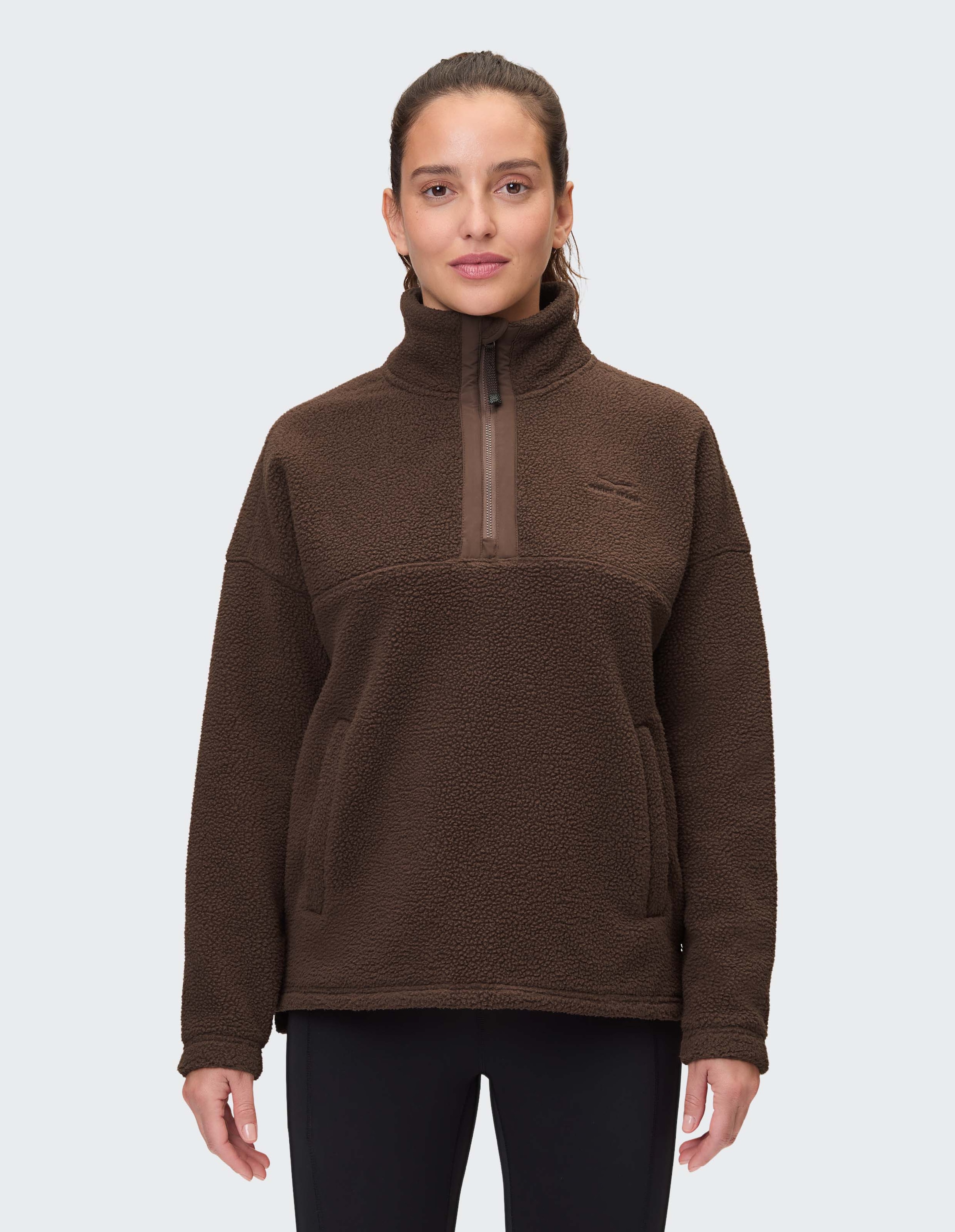 Venice Beach Sweatshirt "1/4 Zip Sweat SARAH", sportlicher Stil, für den Alltag, aus Polyester
