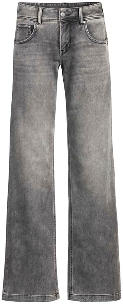 Bootcut-Jeans »Edna Organic Denim Brushed«, mit markanten Taschenabnähern hinten