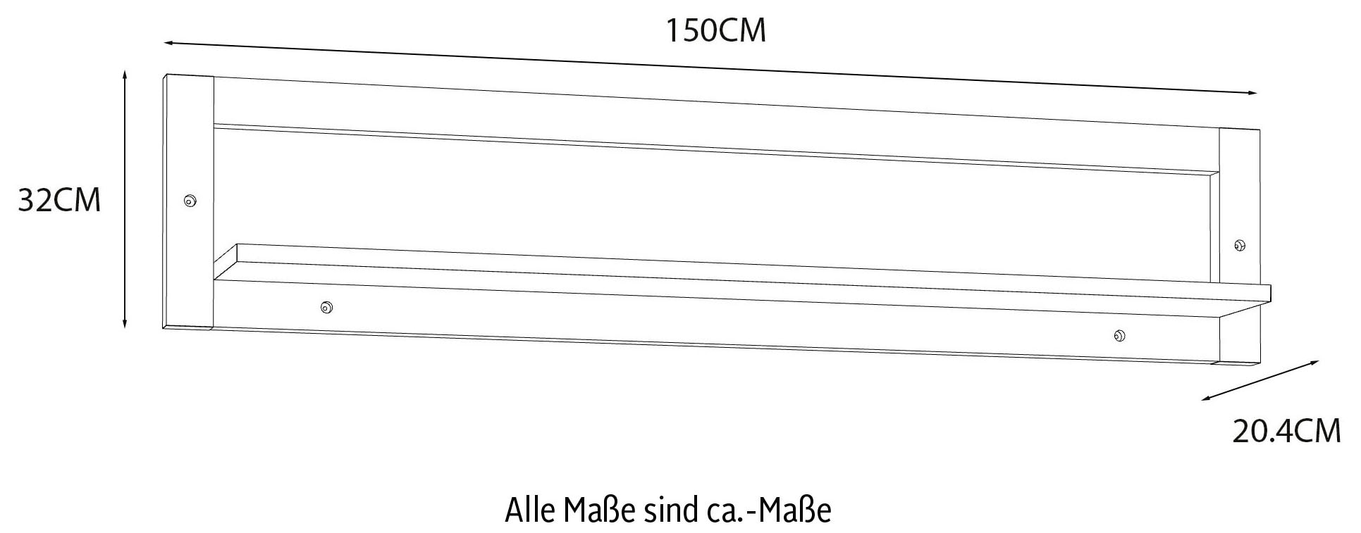 FORTE Wandregal