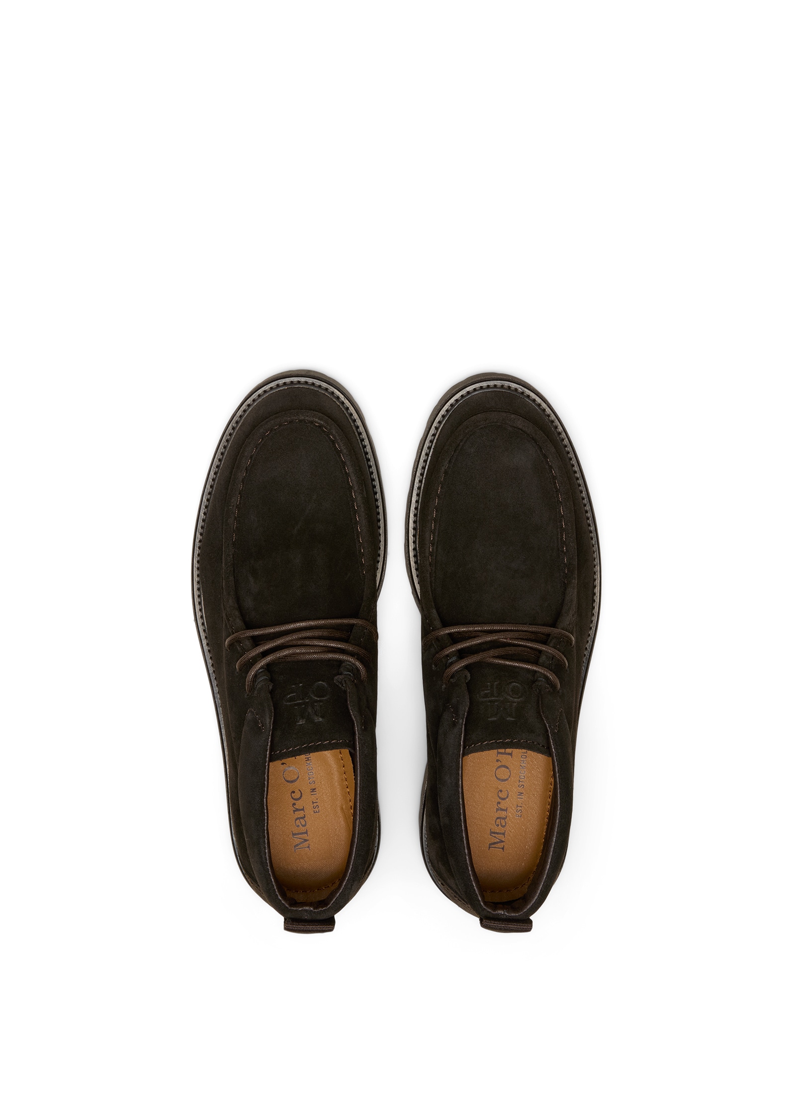 Marc O'Polo Schlupfboots »aus weichem Veloursleder«