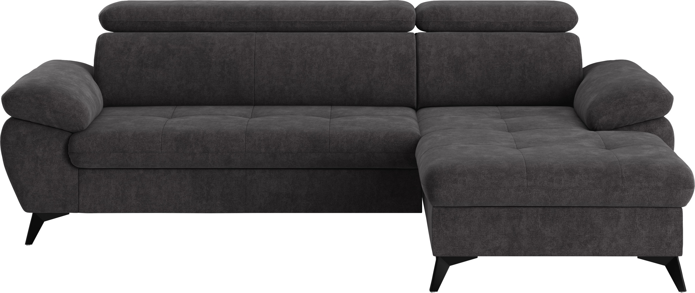 COTTA Ecksofa "Hudson L-Form", mit Kopfteilverstellung, wahlweise mit Bettf günstig online kaufen