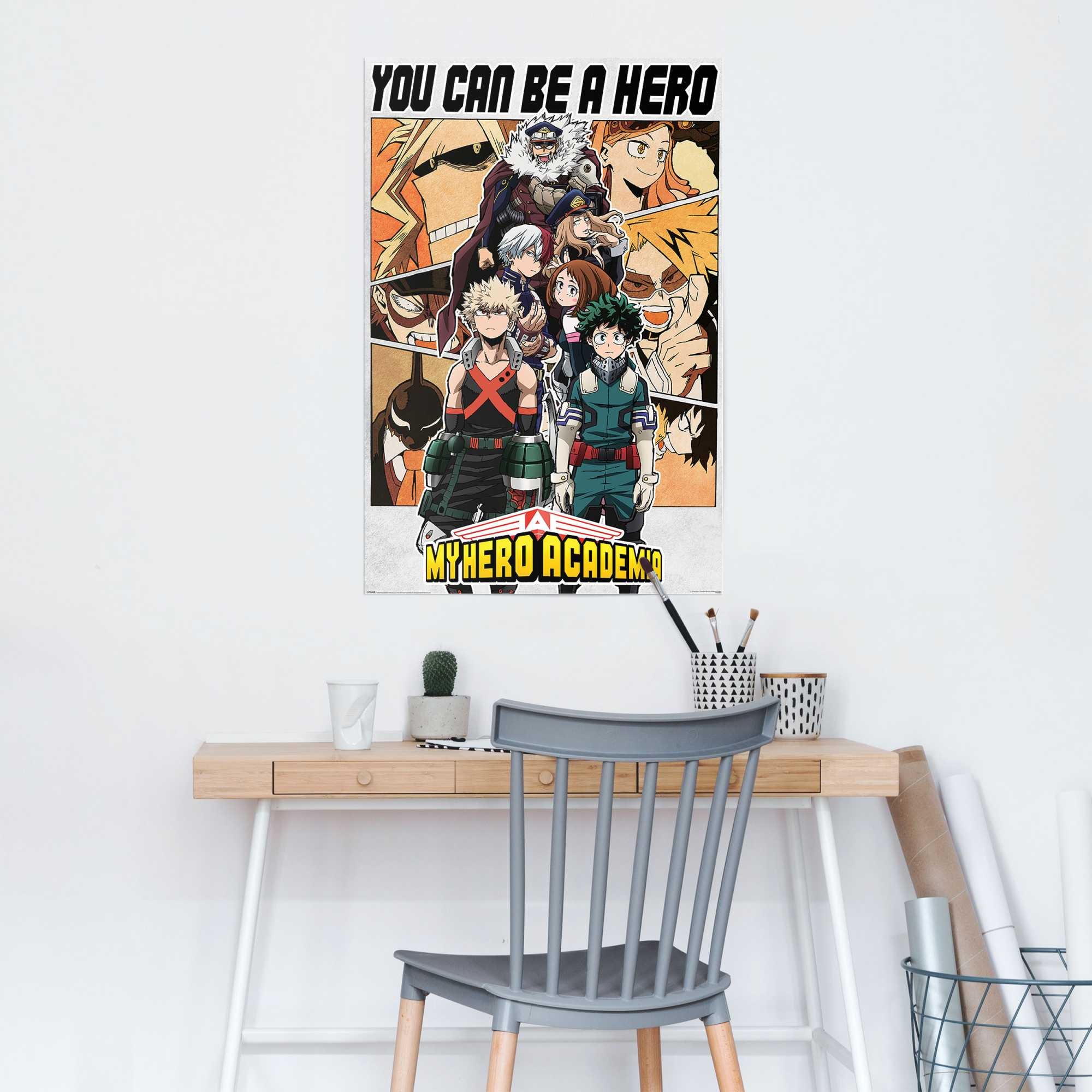 Poster »My Hero Academia S3 - be a hero«