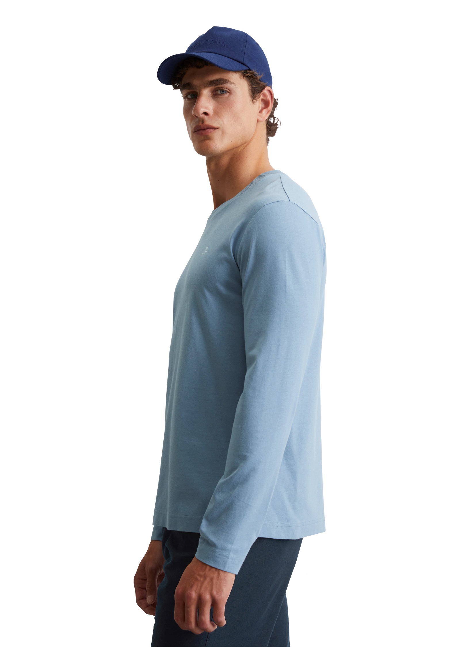 Marc OPolo Langarmshirt "aus reiner Bio-Baumwolle" günstig online kaufen