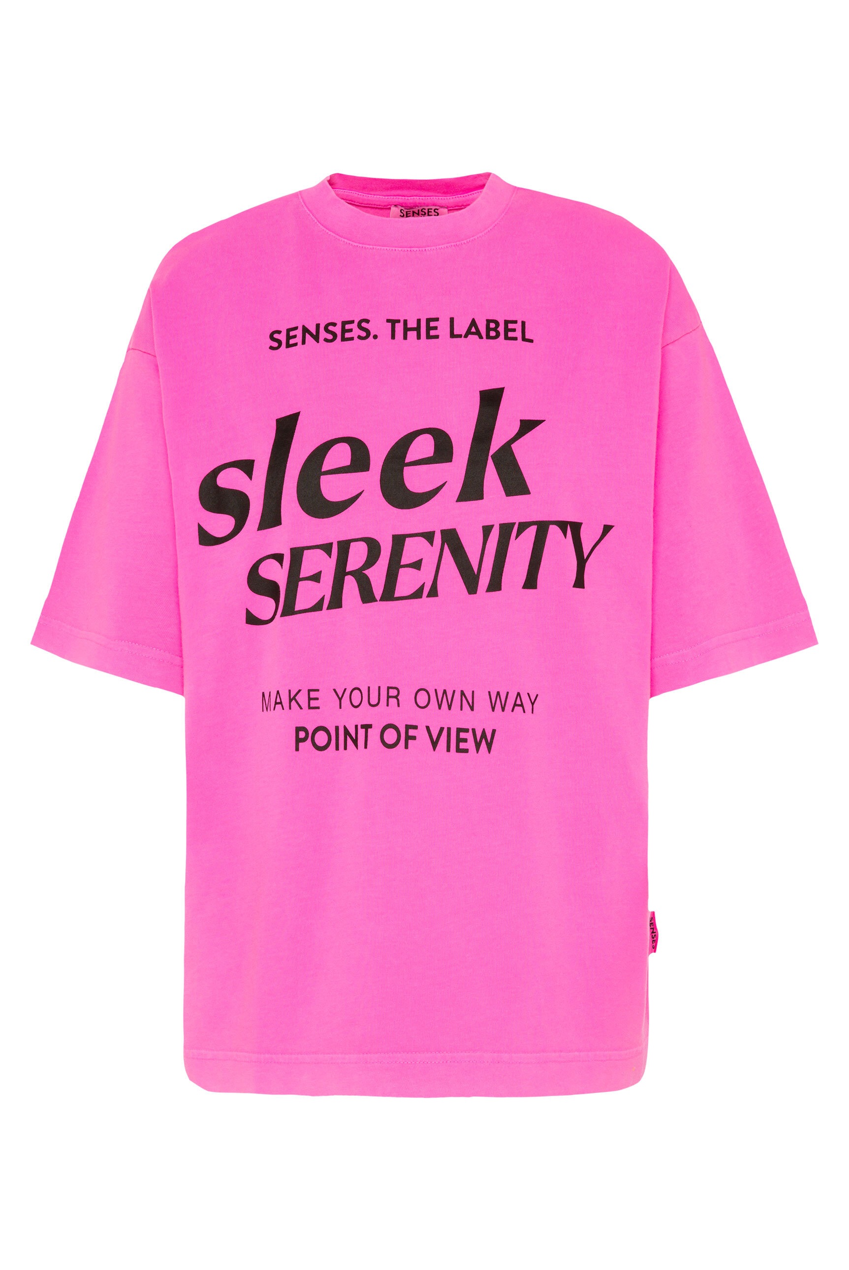 SENSES.THE LABEL Rundhalsshirt aus Baumwolle