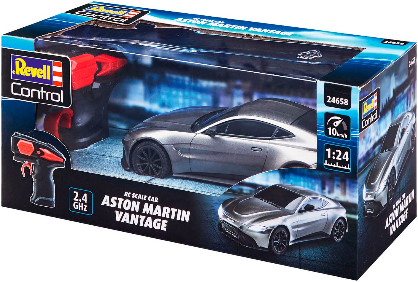 Revell® RC-Auto »Revell® control - Aston Martin Vantage, 2.4Ghz«, mit LED-Licht