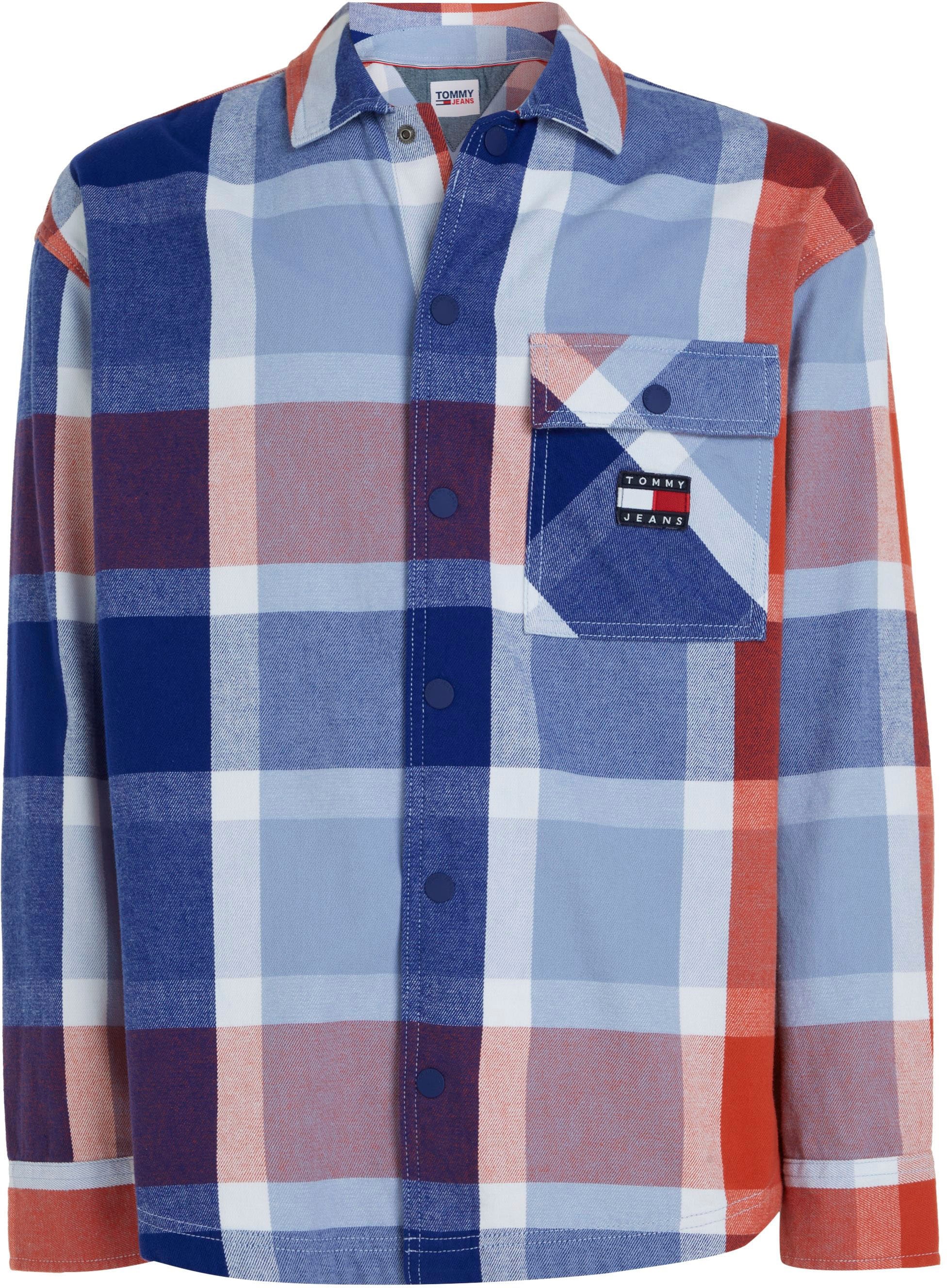 Tommy Jeans Karohemd »TJM TWILL CHECK OVERSHIRT«