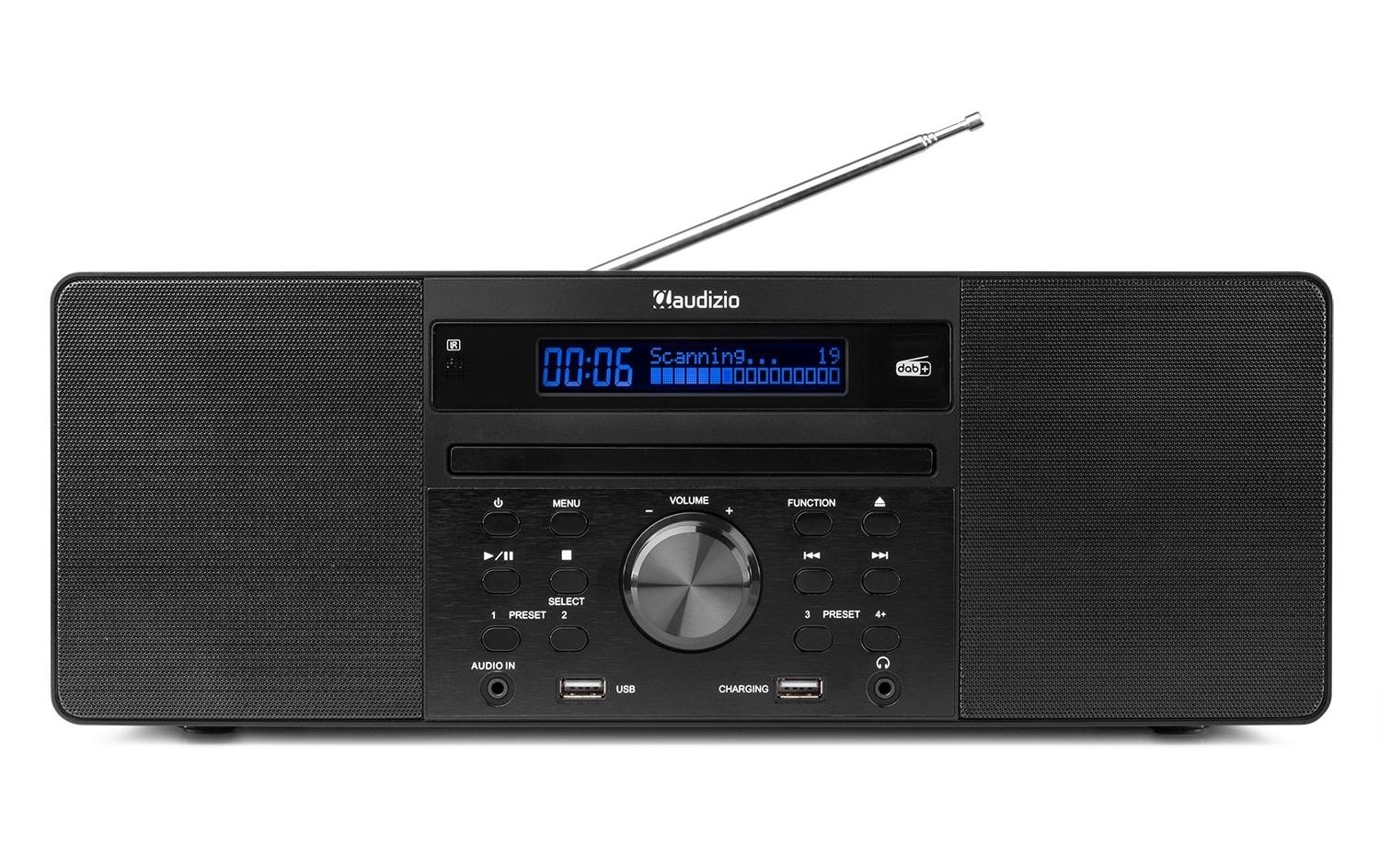 AUDIZIO CD-Radiorecorder »Prato« ( Digitalradio (DAB+) | FM-Tuner 60 W)