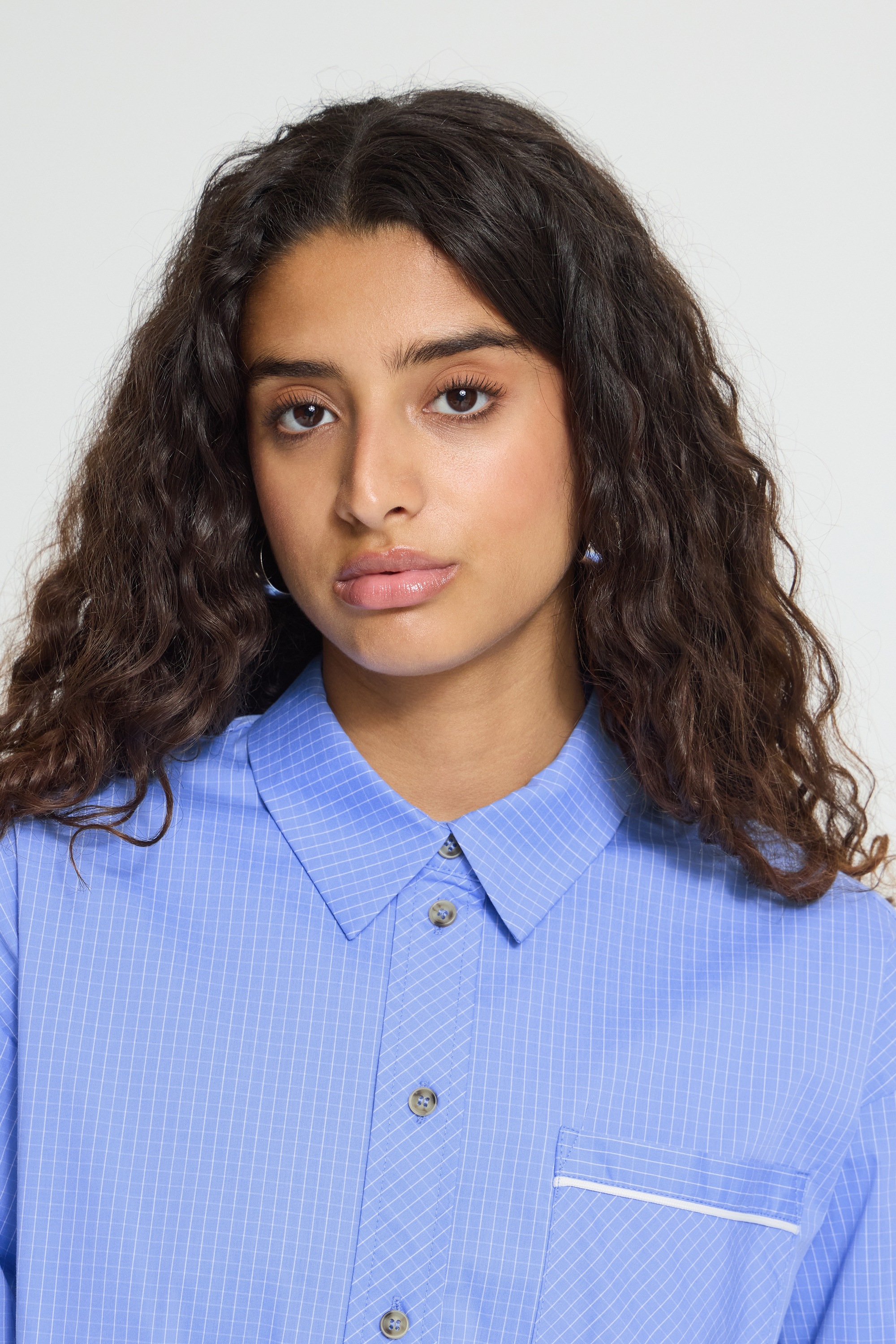 Ichi Langarmbluse »Damen Bluse langarm IHXCOMIS«