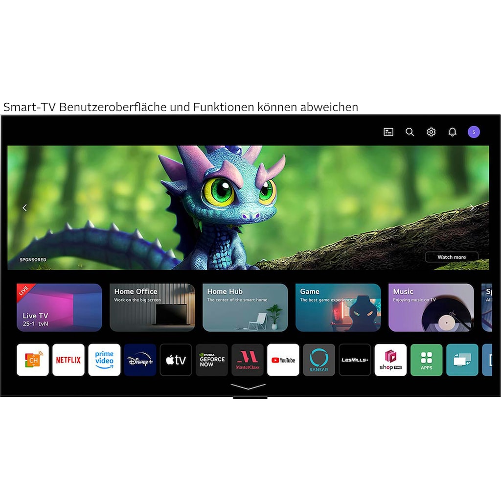 LG OLED-Fernseher »OLED55G39LA«, 139 cm/55 Zoll, 4K Ultra HD, Smart-TV