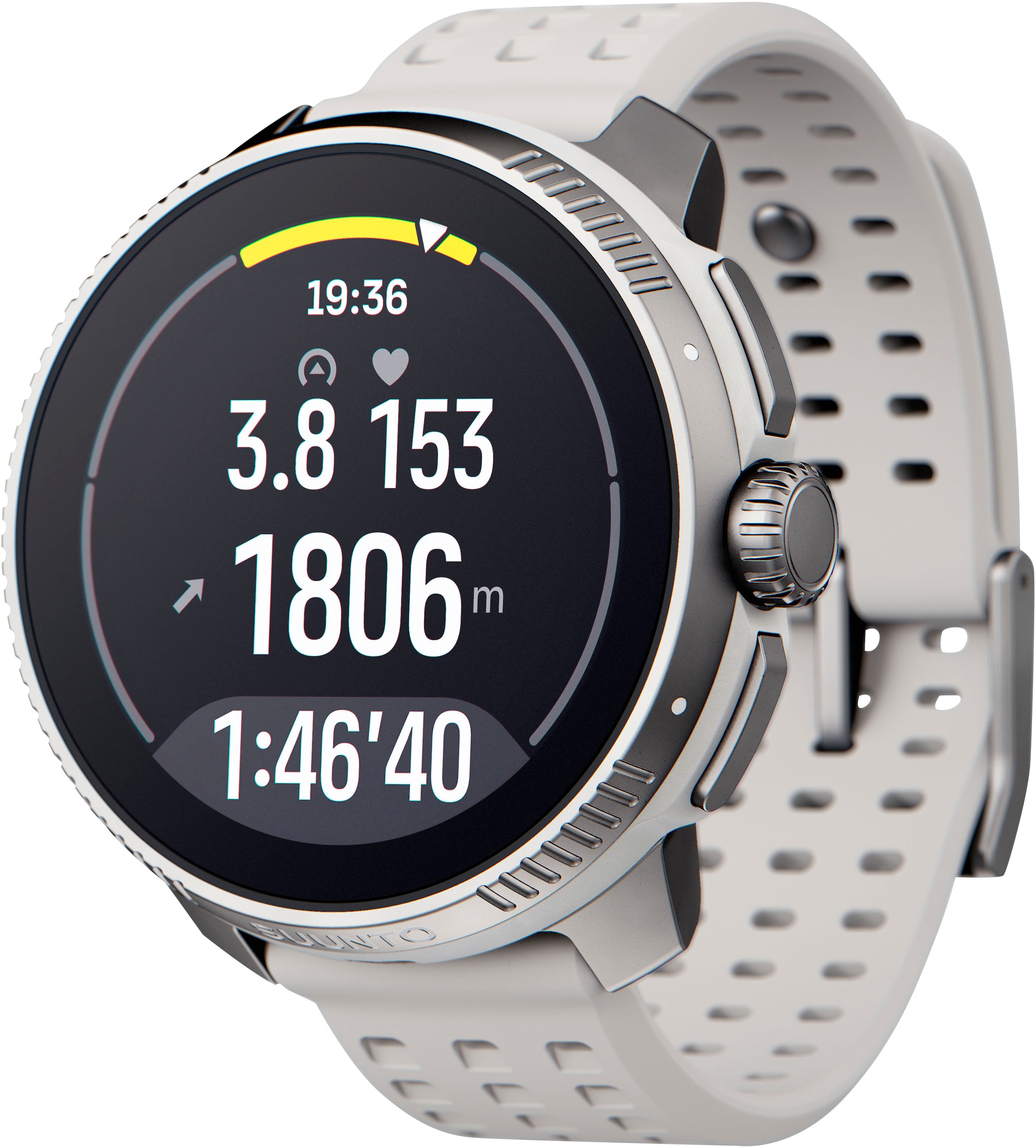 Suunto Smartwatch »Race Edelstahl«, (Wear OS by Google)