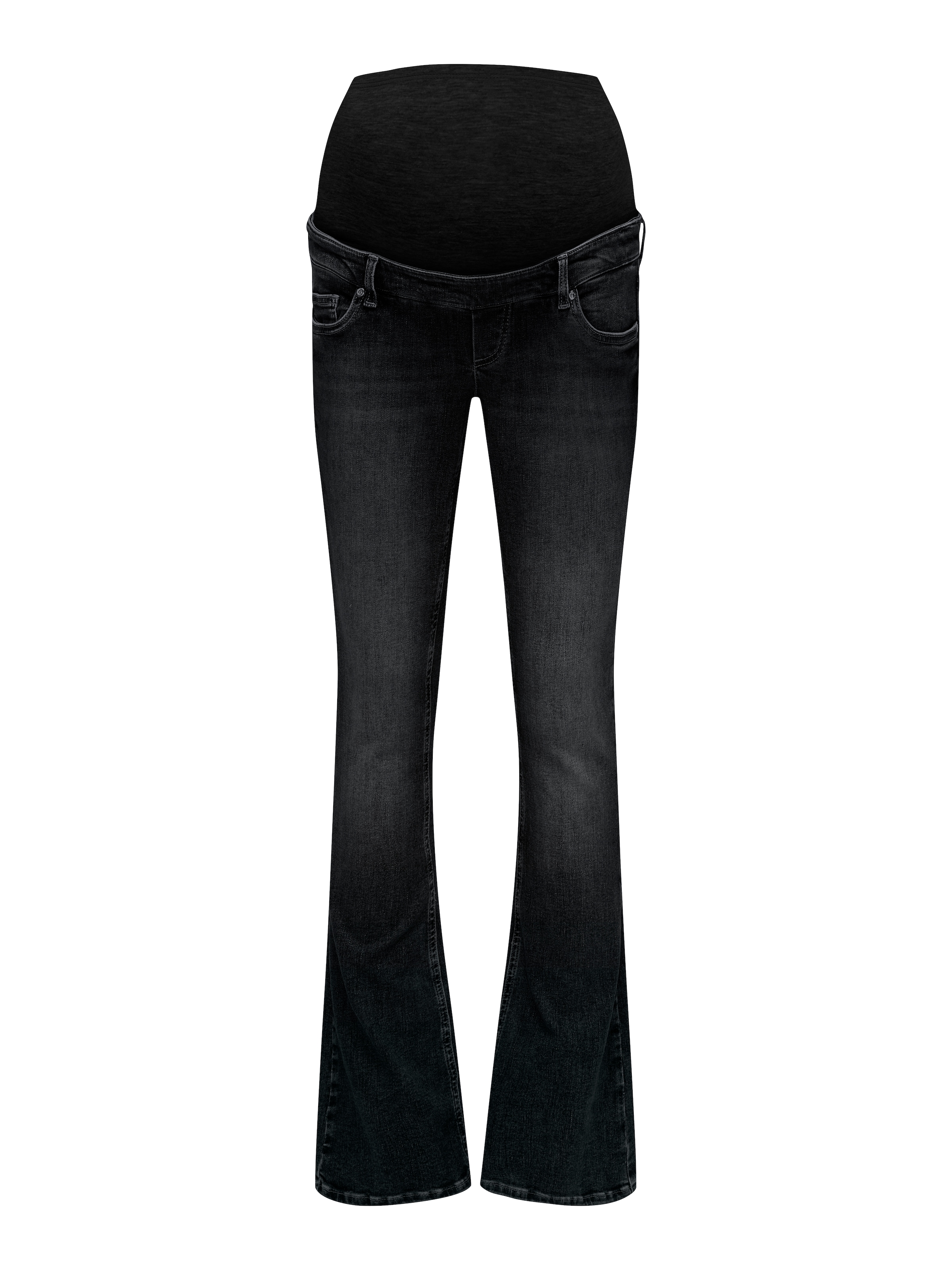 ONLY MATERNITY Bootcut-Jeans "OLMBLUSH MID WAIST FLARED DNM BOX NOOS" günstig online kaufen