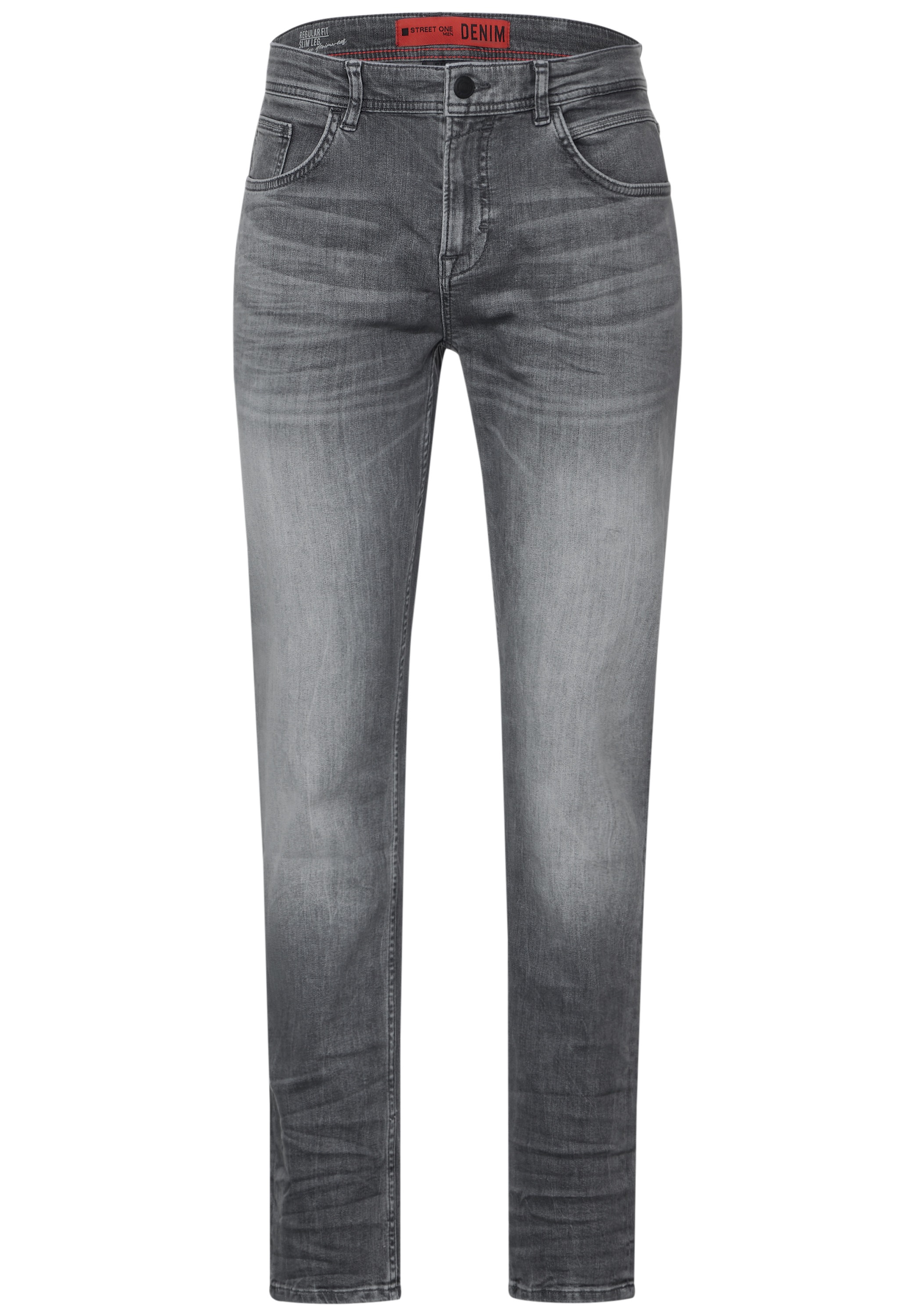 STREET ONE MEN Gerade Jeans, 5-Pocket-Style