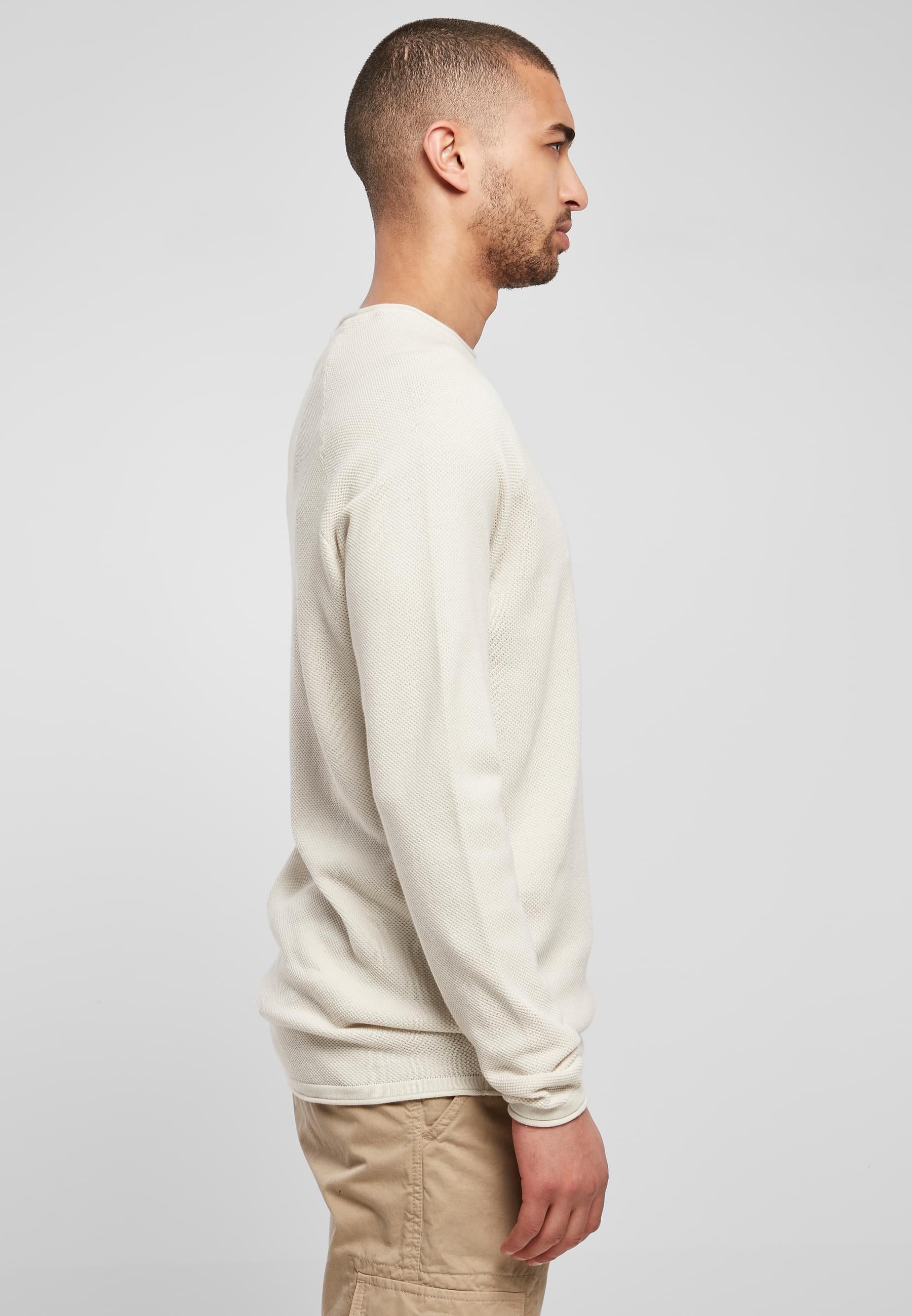 URBAN CLASSICS Longsleeve »Urban Classics Herren Knitted Raglan Longsleeve«, (1 tlg.)
