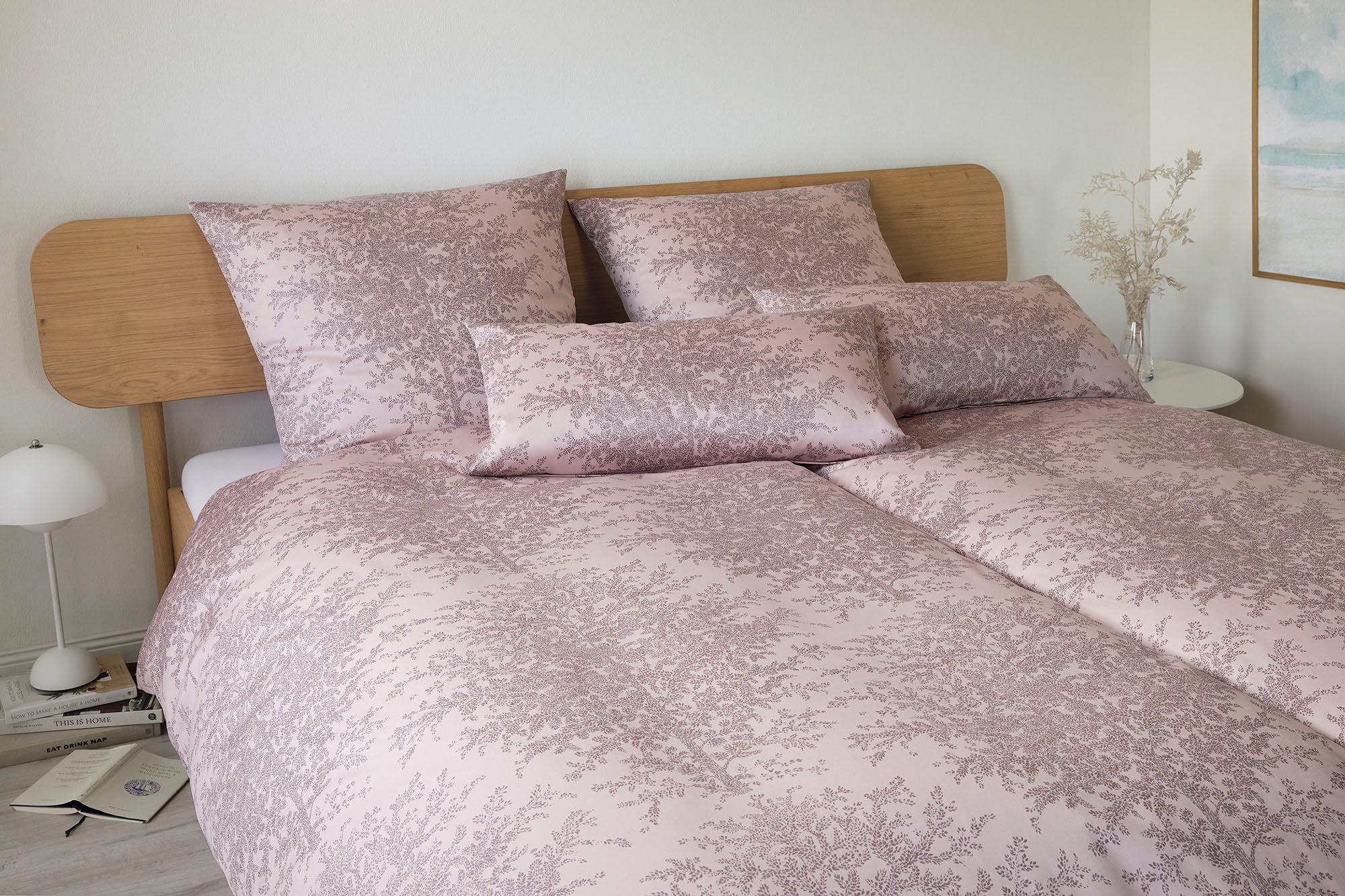 Elegante Bettwäsche "Forest" 2 Stk. tlg. angenehmes Hautgefühl günstig online kaufen