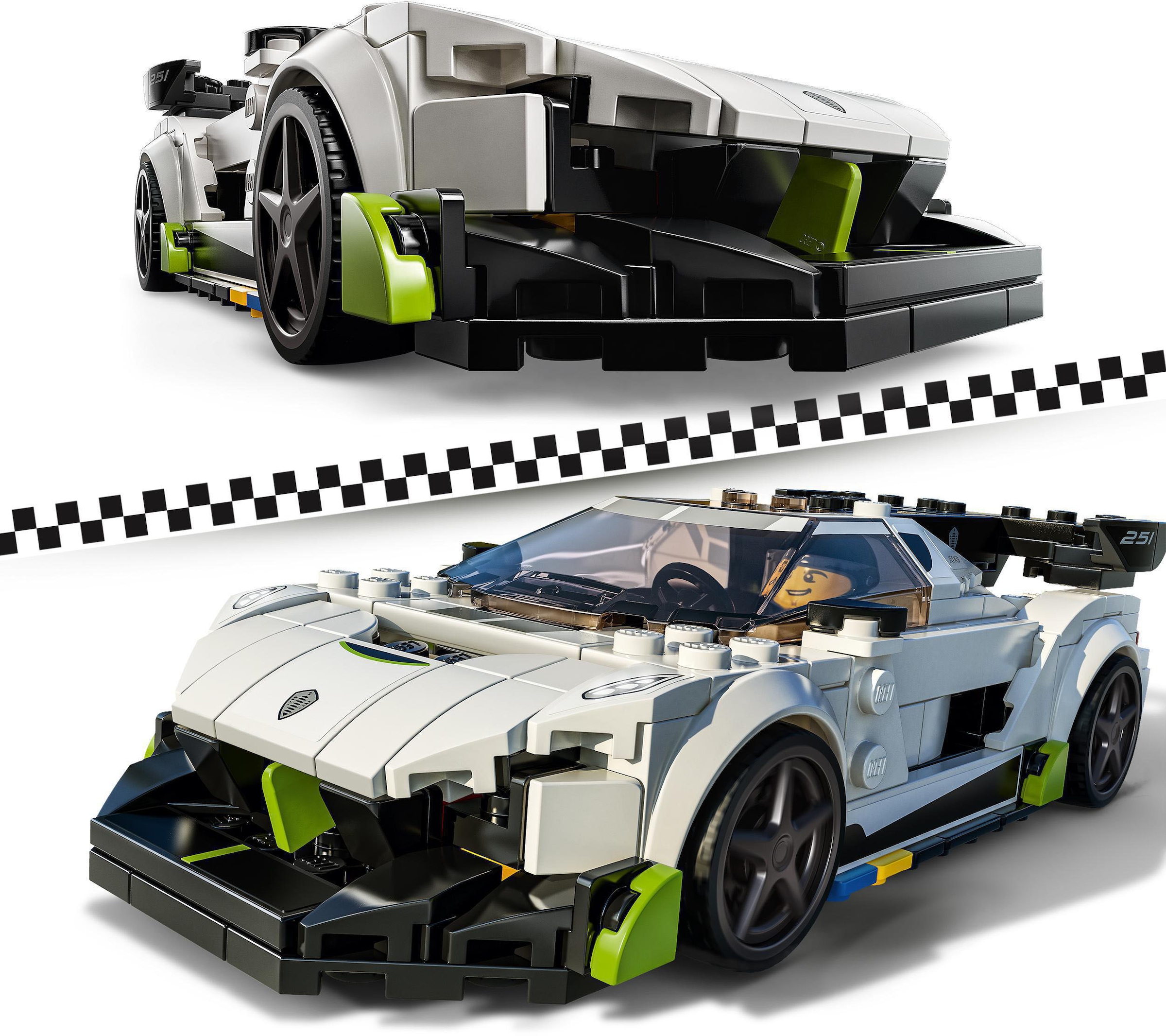 LEGO® Konstruktionsspielsteine »Koenigsegg Jesko (76900), LEGO® Speed Champions«, (280 St.)