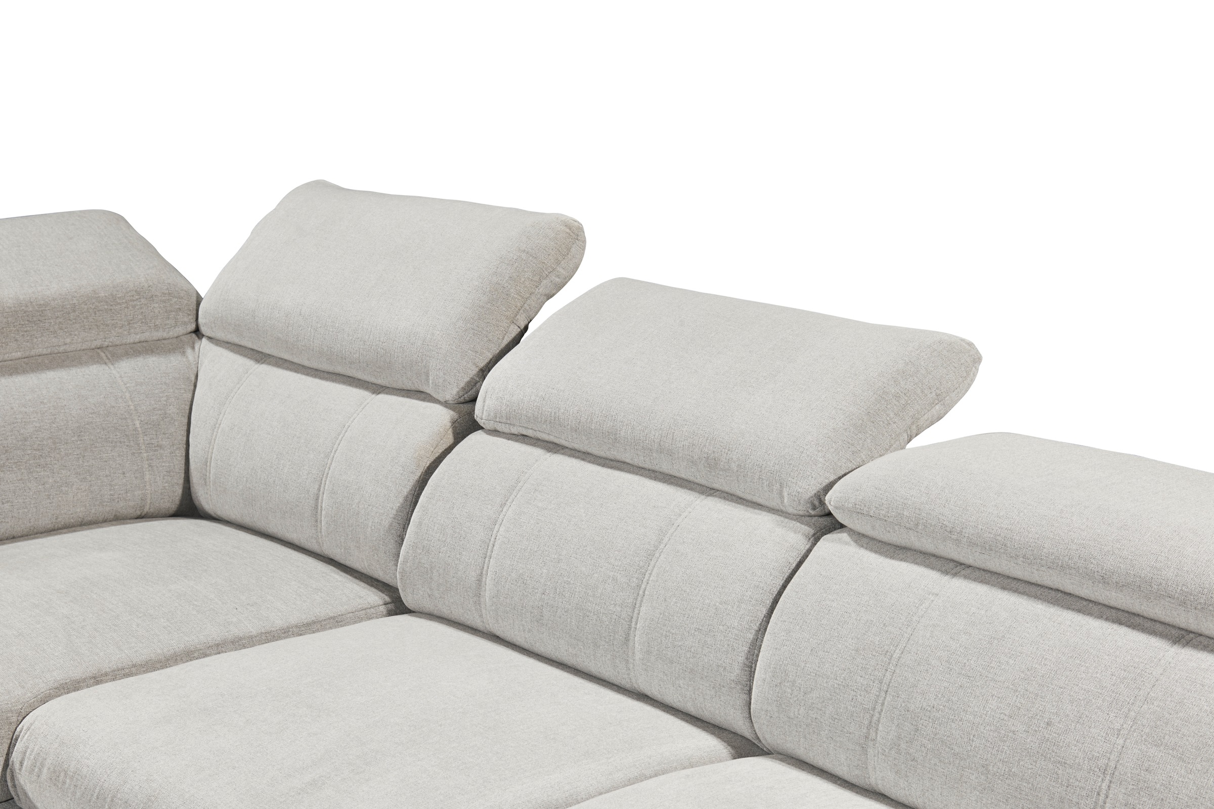ED EXCITING DESIGN Ecksofa »Albany L-Form«, mit Bettfunktion, Bettkasten & Kopfteilverstellung