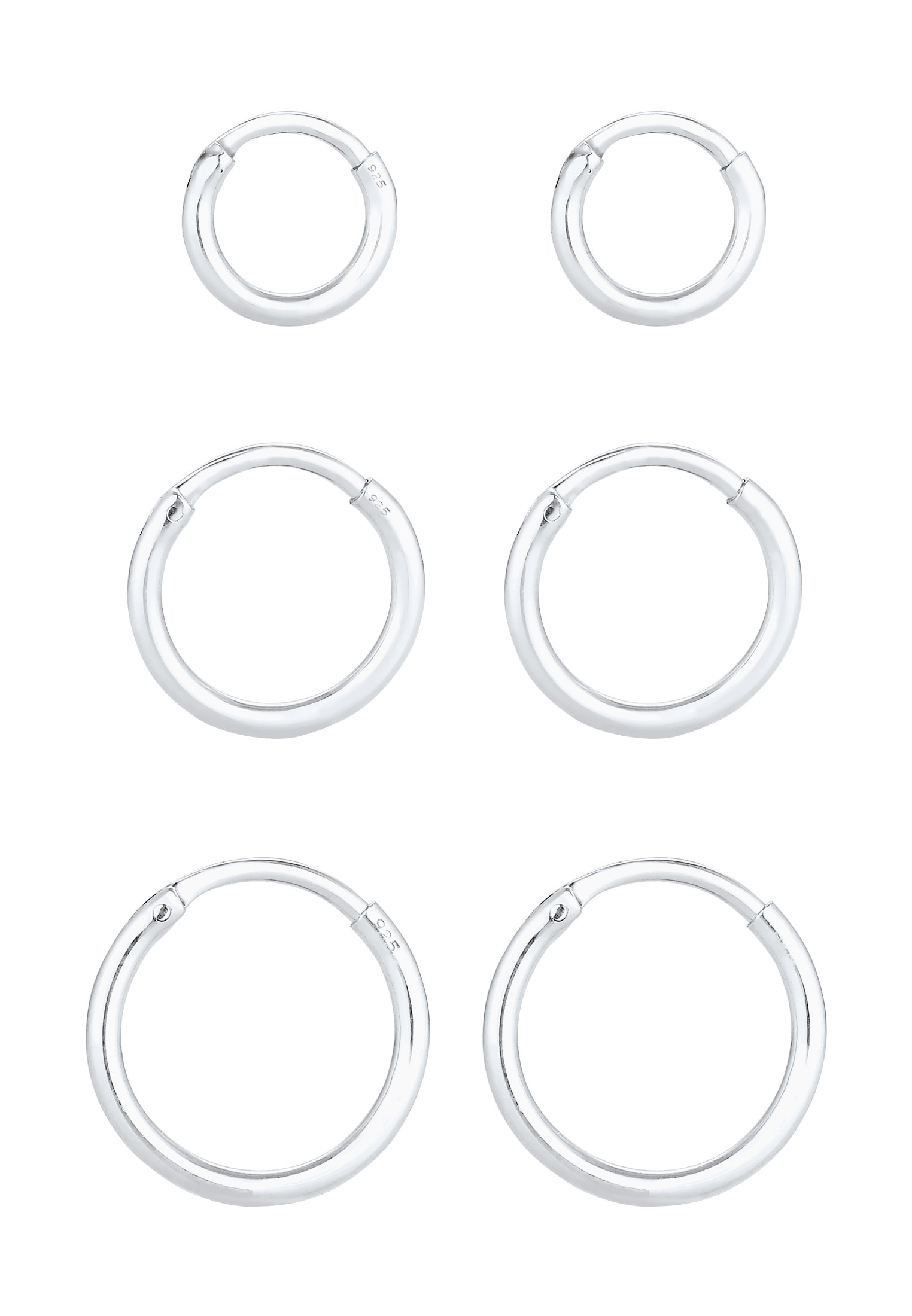 Elli Ohrring-Set »Ohrring Set Trio 925 Sterling Silber«