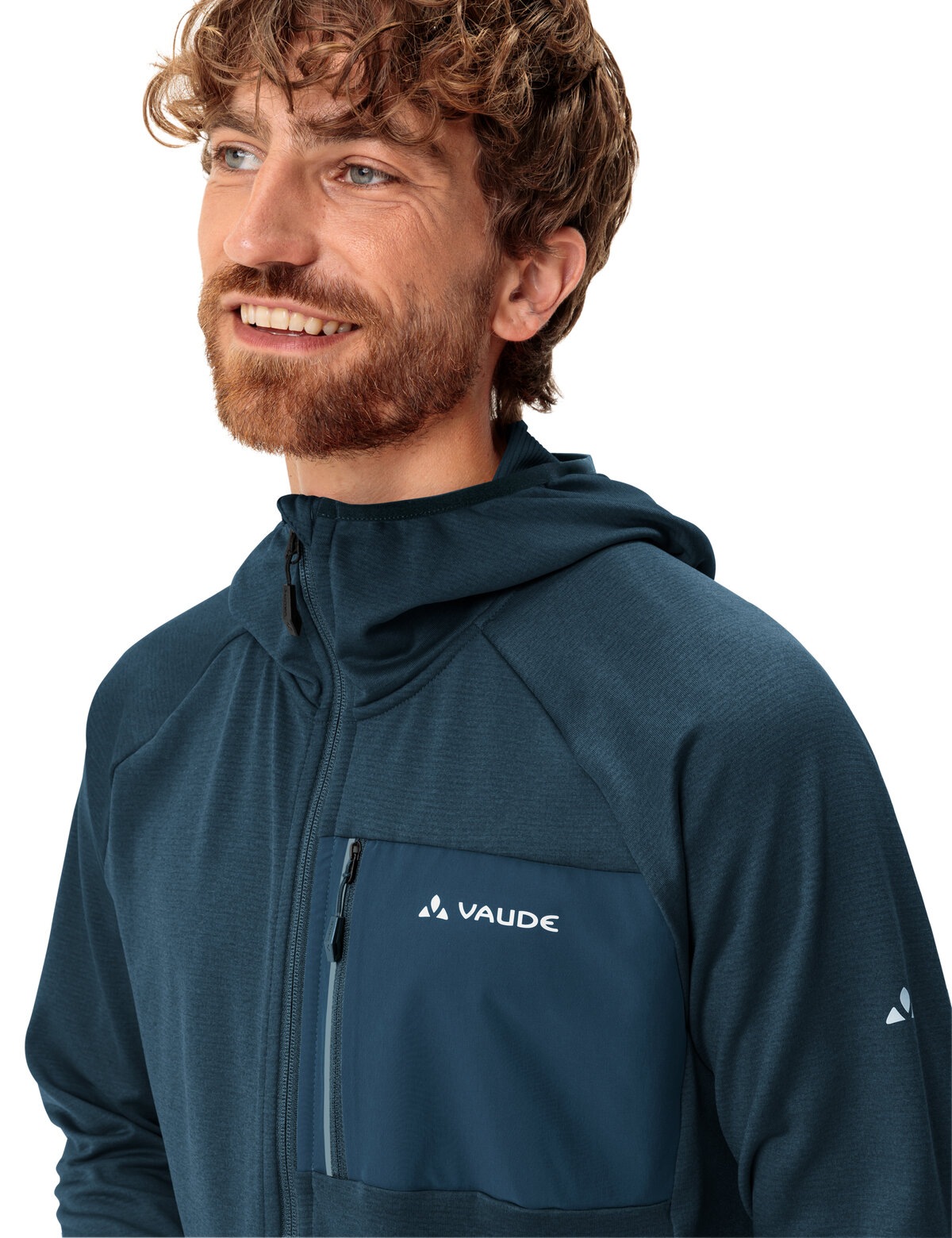 VAUDE Fleecejacke »MEN'S TEKOA FLEECE JACKET II« mit Kapuze für Sport- und Outdoormode, mit Kapuze