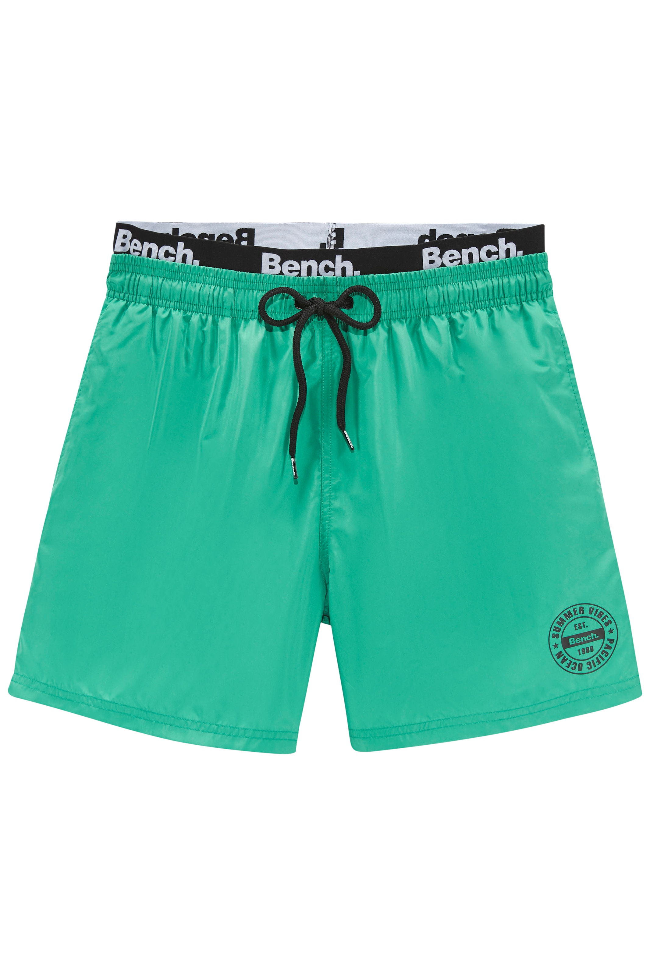 Bench. Badehose mit modernem Logobund günstig online kaufen