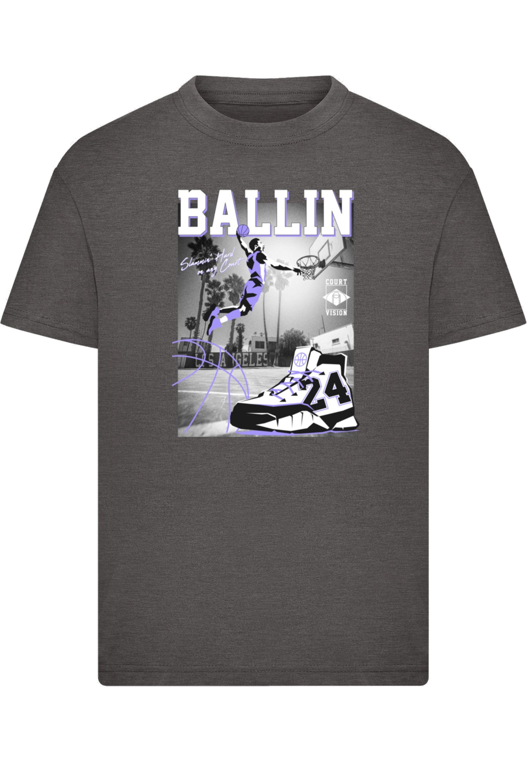 MisterTee T-Shirt "MisterTee Kids Ballin Hard Tee" 1