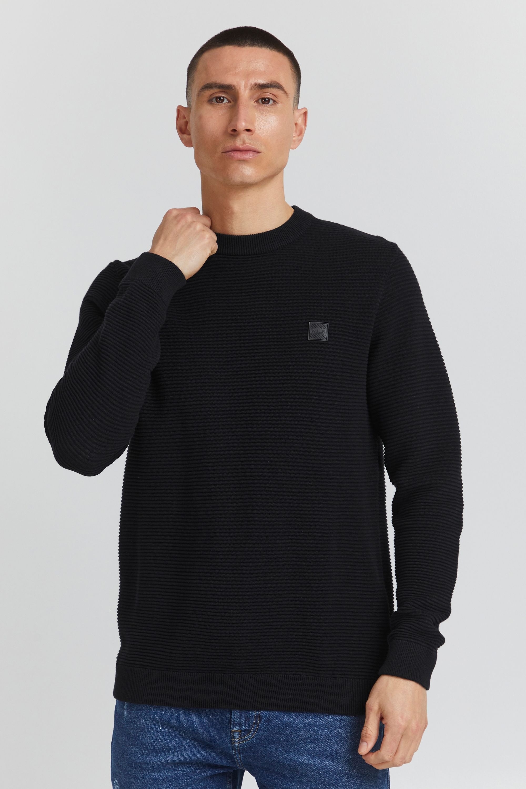 Thumbnail - Solid Strickfleece-Pullover "Strickpullover SDValencia"