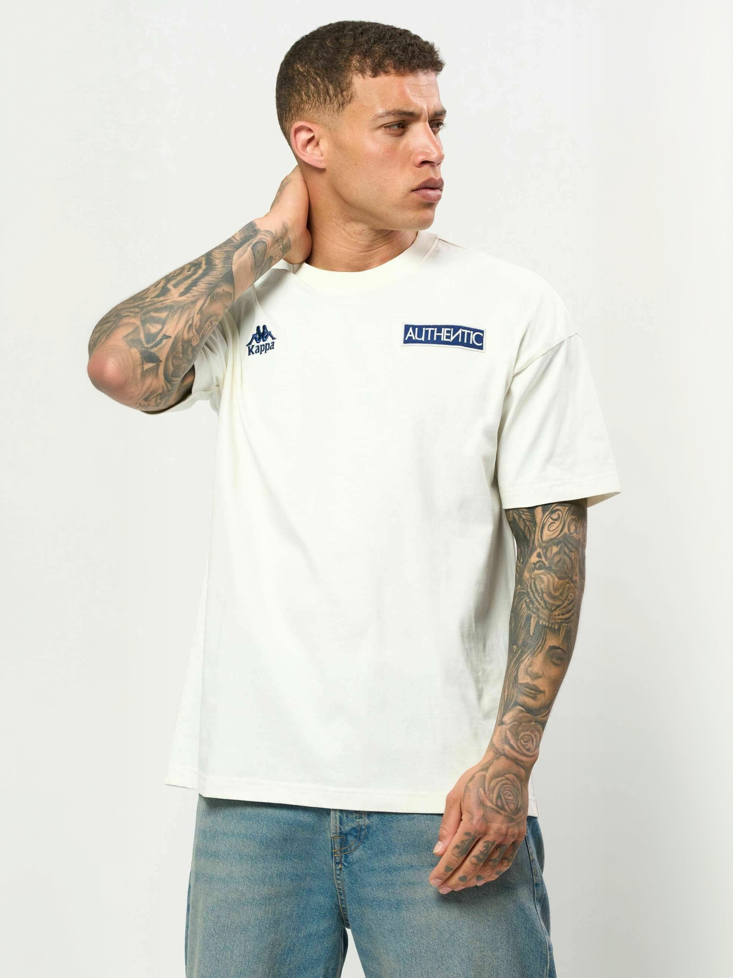 Kappa »Kappa T-shirt KUAuthentic Oyster«