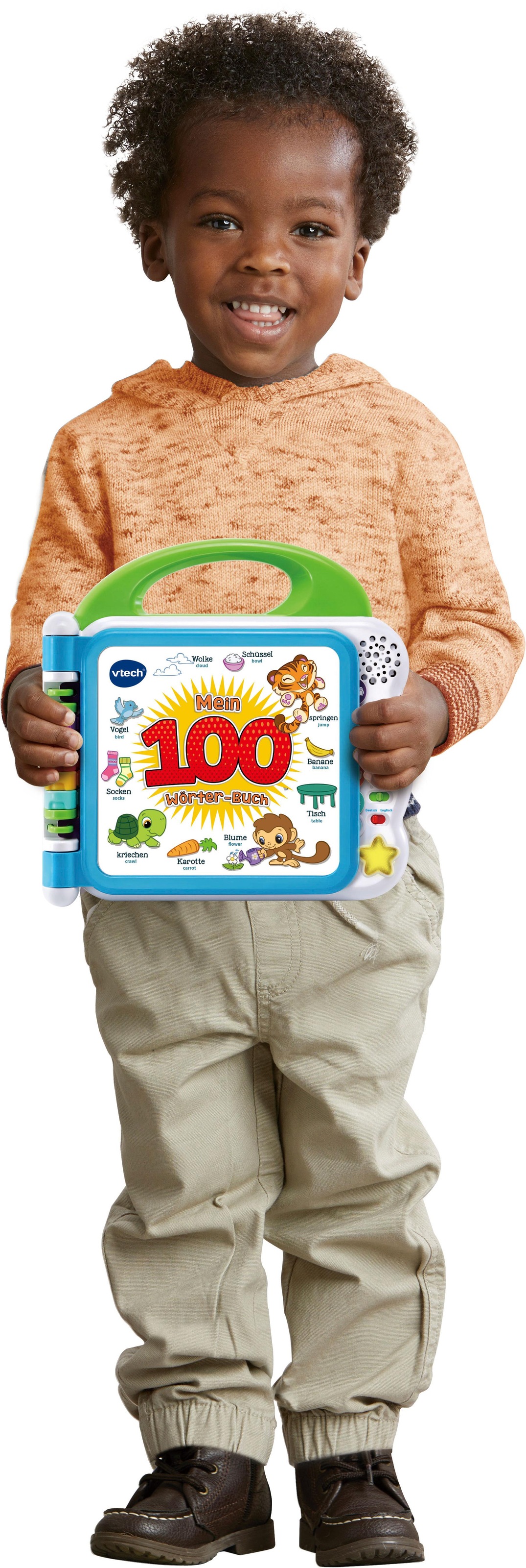 Vtech® Buch »VTechBaby, Mein 100-Wörter-Buch, weiß«, mit Sound und Licht