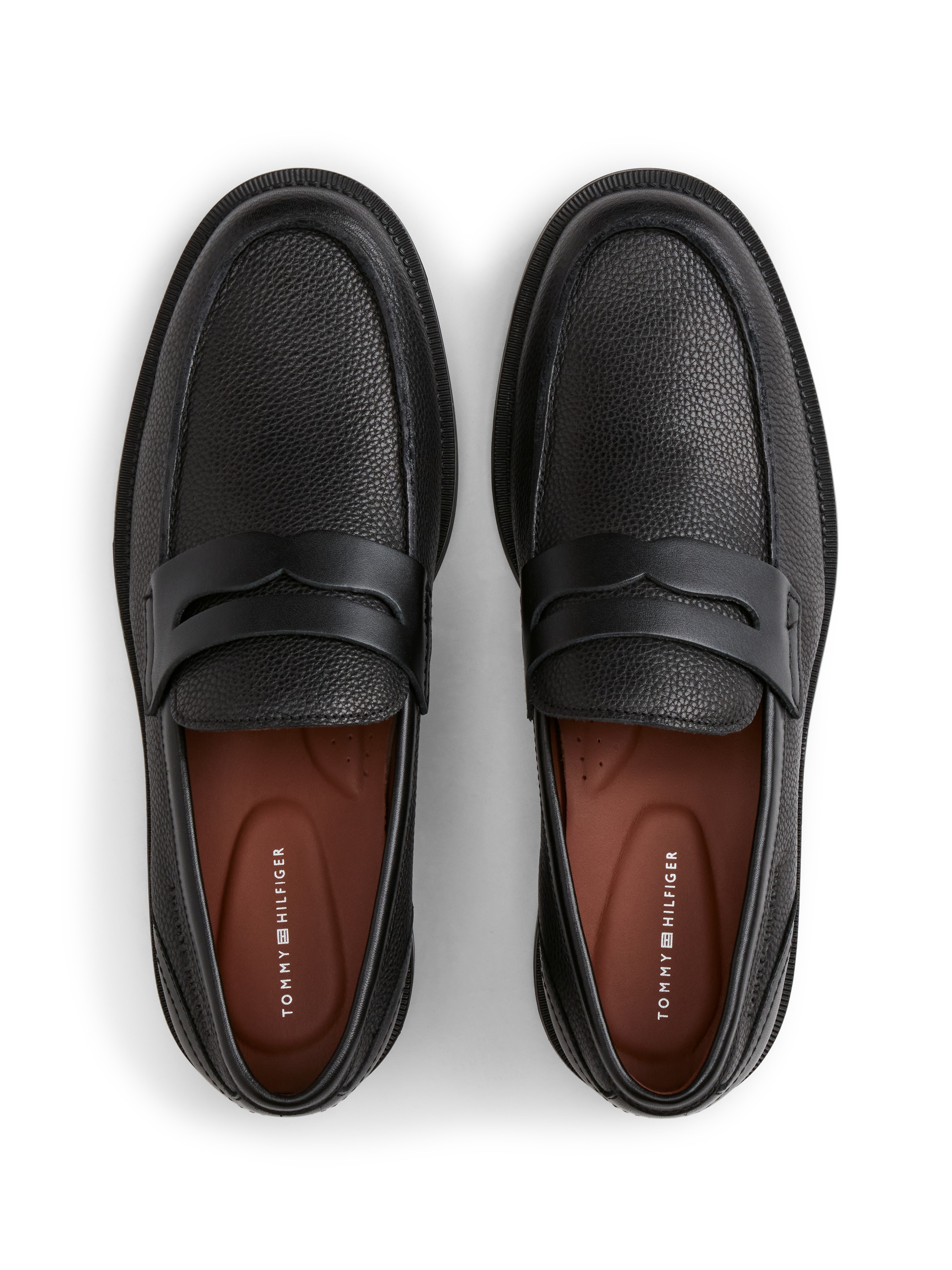 Tommy Hilfiger Slipper »LTH MIX DRESS HILFIGER LOAFER«  Abendschuh mit modischem Zierriegel, schmale Form