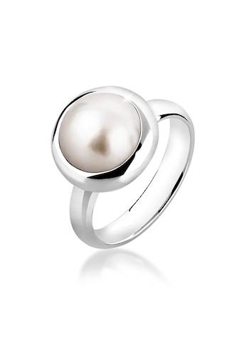 Perlenring »Damenring Mabe Perle Klassisch Edel 925 Silber«