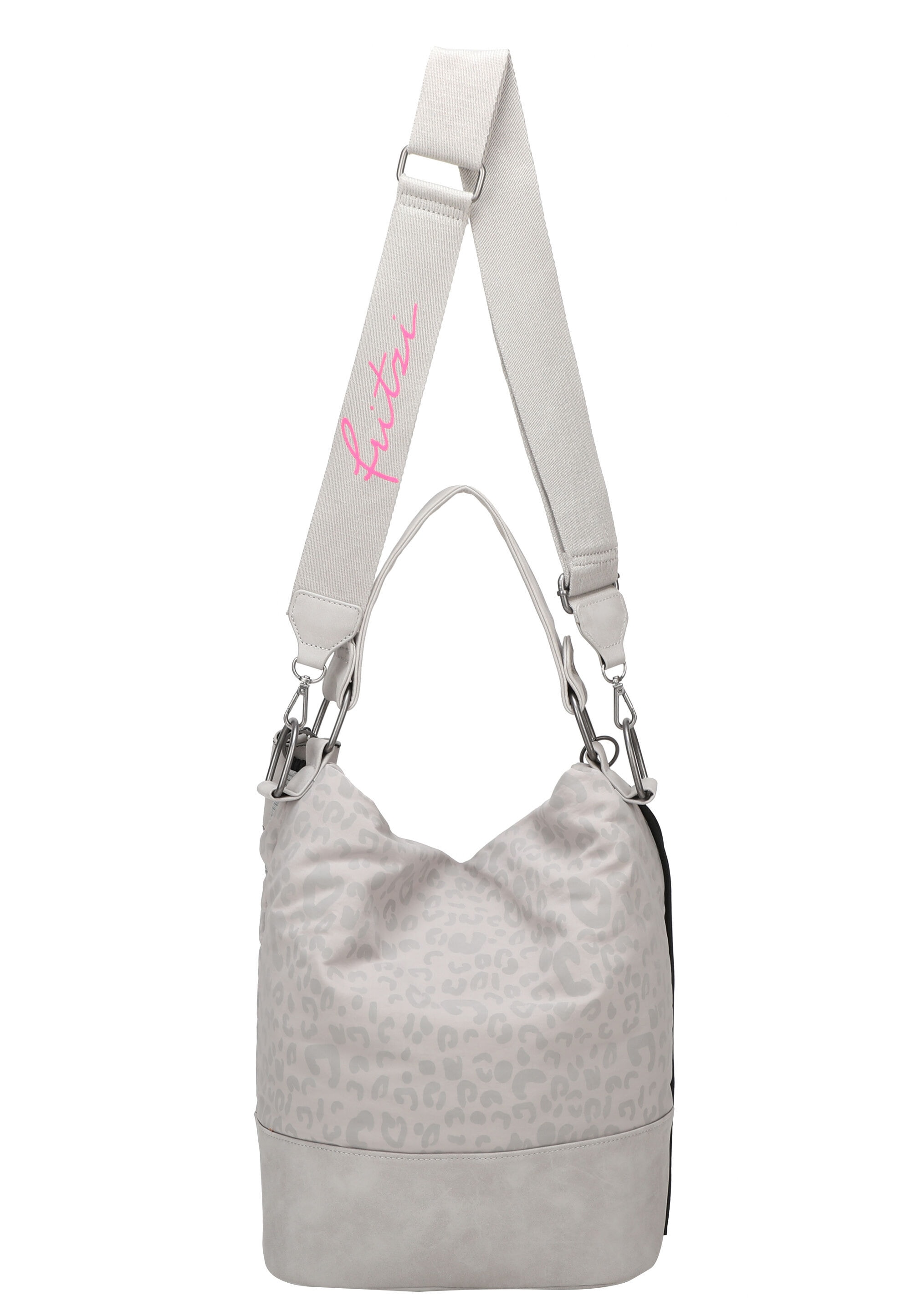 Fritzi aus Preußen Schultertasche »Olga Limited Leo Rainbow« mit Leo-Print
