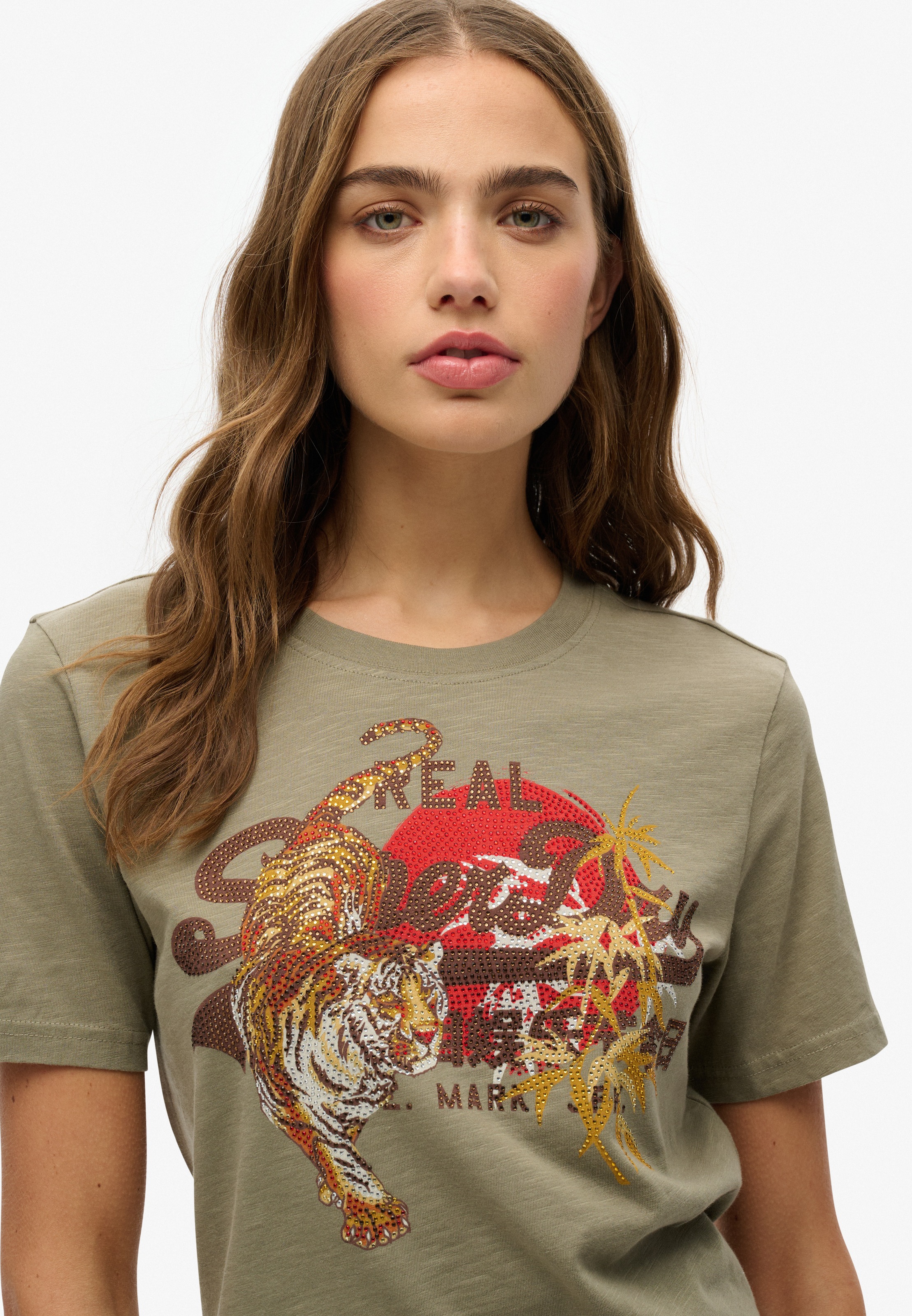 Superdry Kurzarmshirt »VL TOKYO RELAXED TEE«