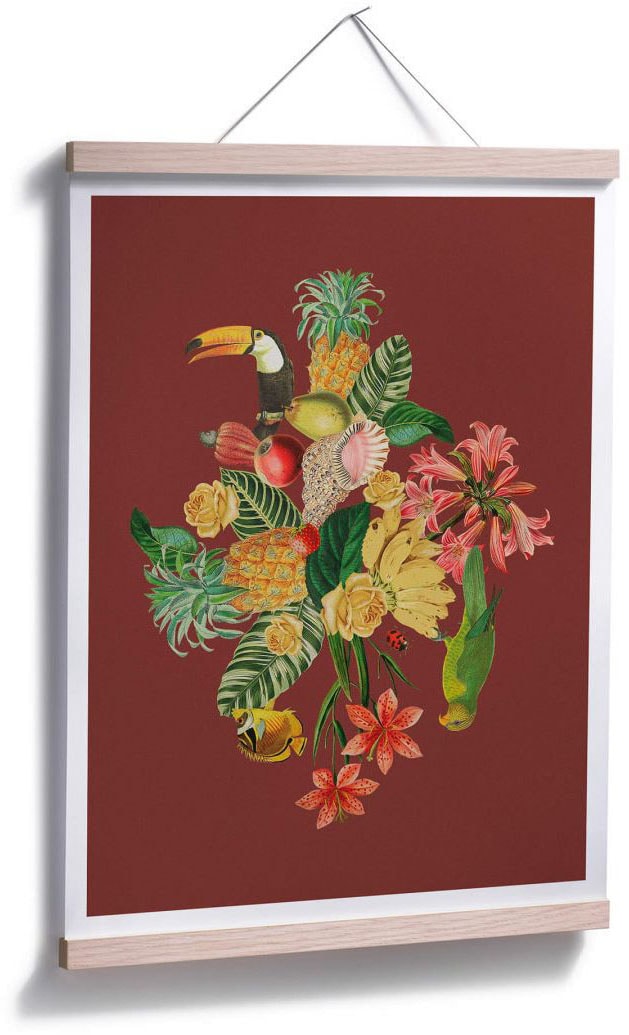Wall-Art Poster »Tropical«, Landschaften, (1 St.), Poster ohne Bilderrahmen