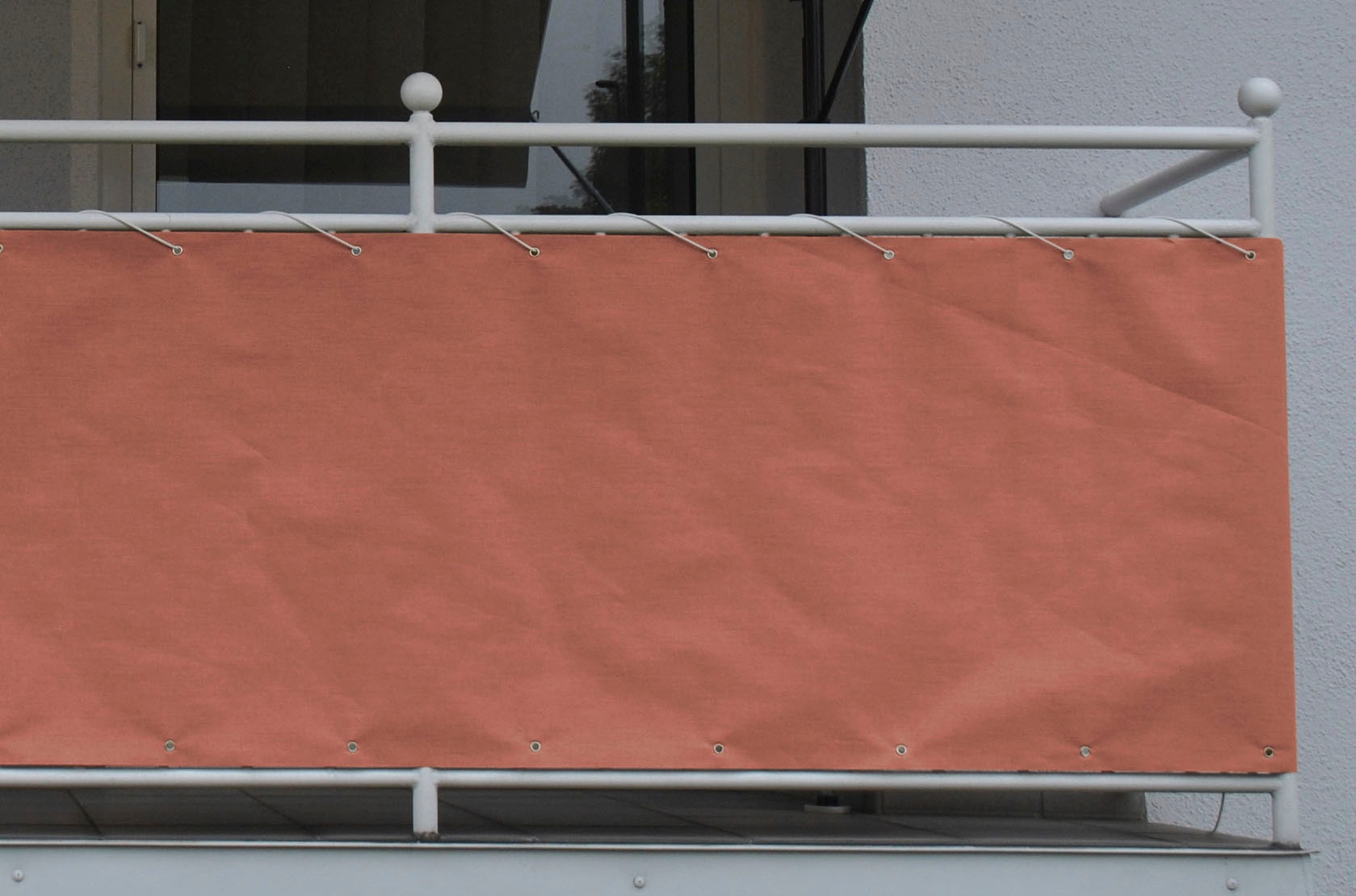 Angerer Freizeitmöbel Balkonsichtschutz »Style«, Balkonbespannung mit Länge nach Wunschmaß, 75 cm Höhe