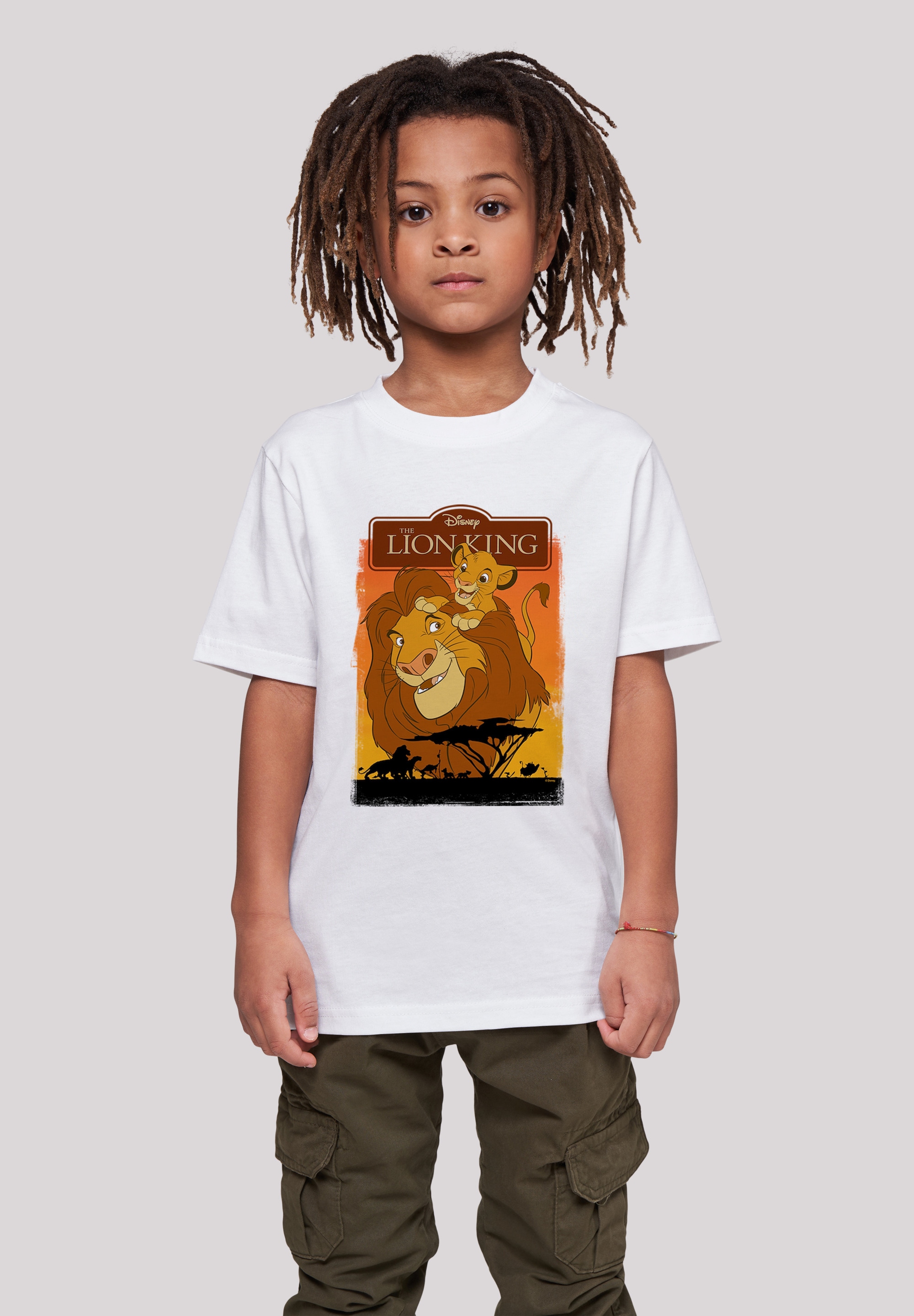 der F4NT4STIC Mufasa«, Print Löwen Simba T-Shirt BAUR und kaufen | online »König