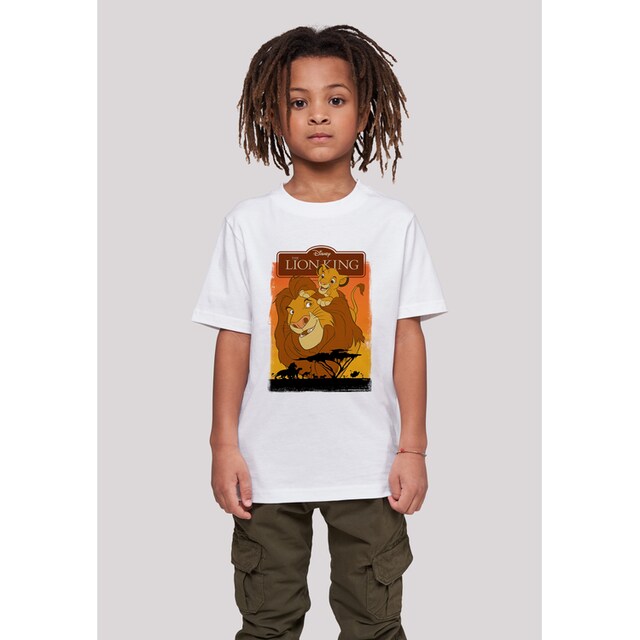 F4NT4STIC T-Shirt »König der Löwen Simba und Mufasa«, Print online kaufen |  BAUR