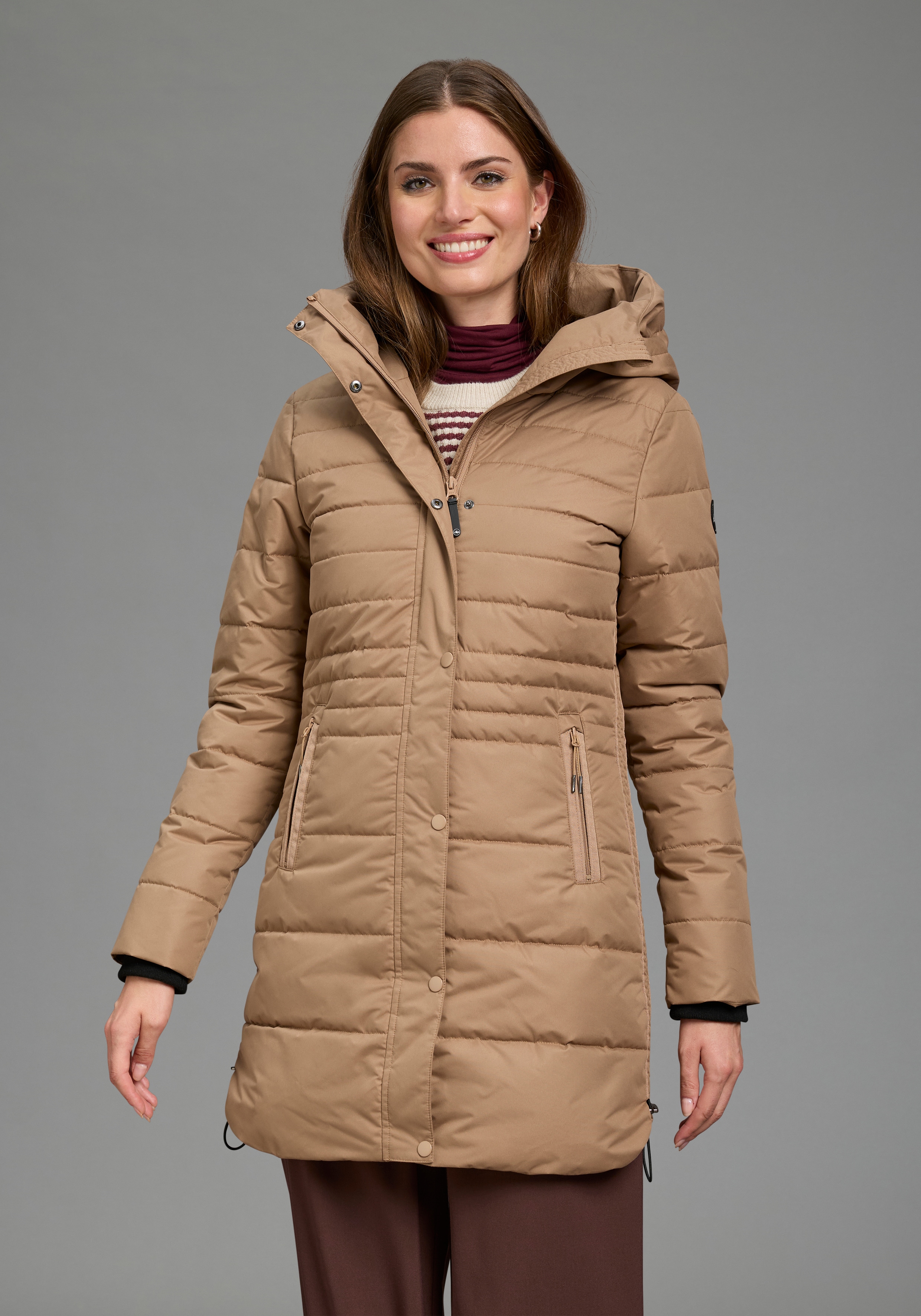 Polarino Wintermantel Warm wattiert. Obermaterial wasserabweisend und winddicht.