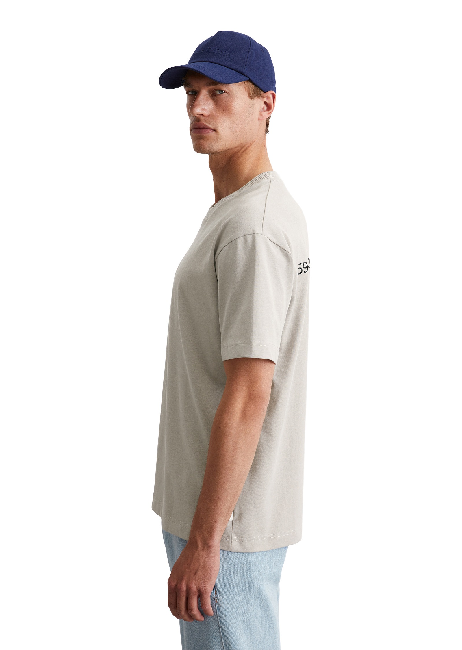 Marc OPolo T-Shirt "aus schwerem Bio-Baumwoll-Jersey" günstig online kaufen