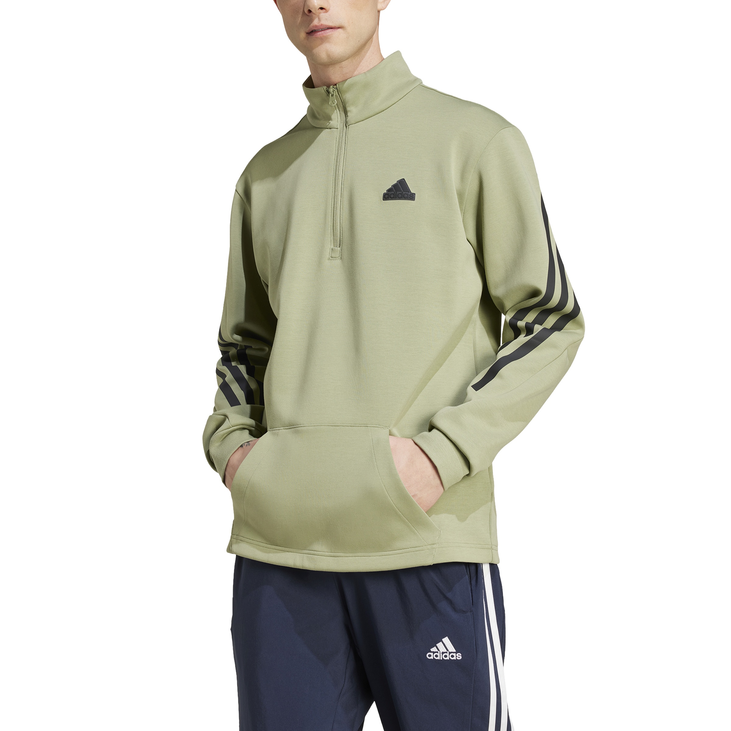 adidas Sportswear Rollkragenpullover »M FI 3S HALFZIP«