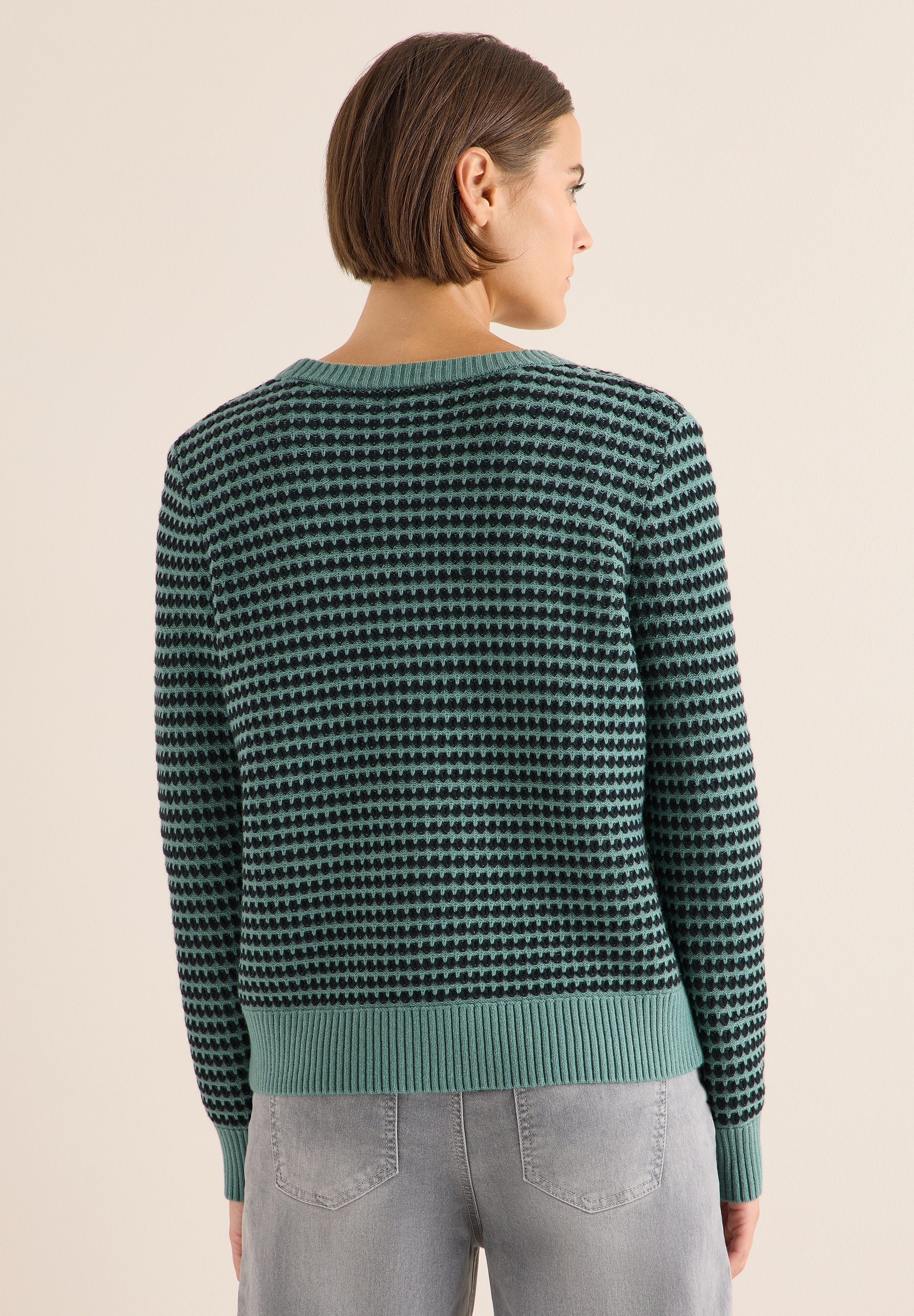 Cecil Strickpullover, aus softem Materialmix