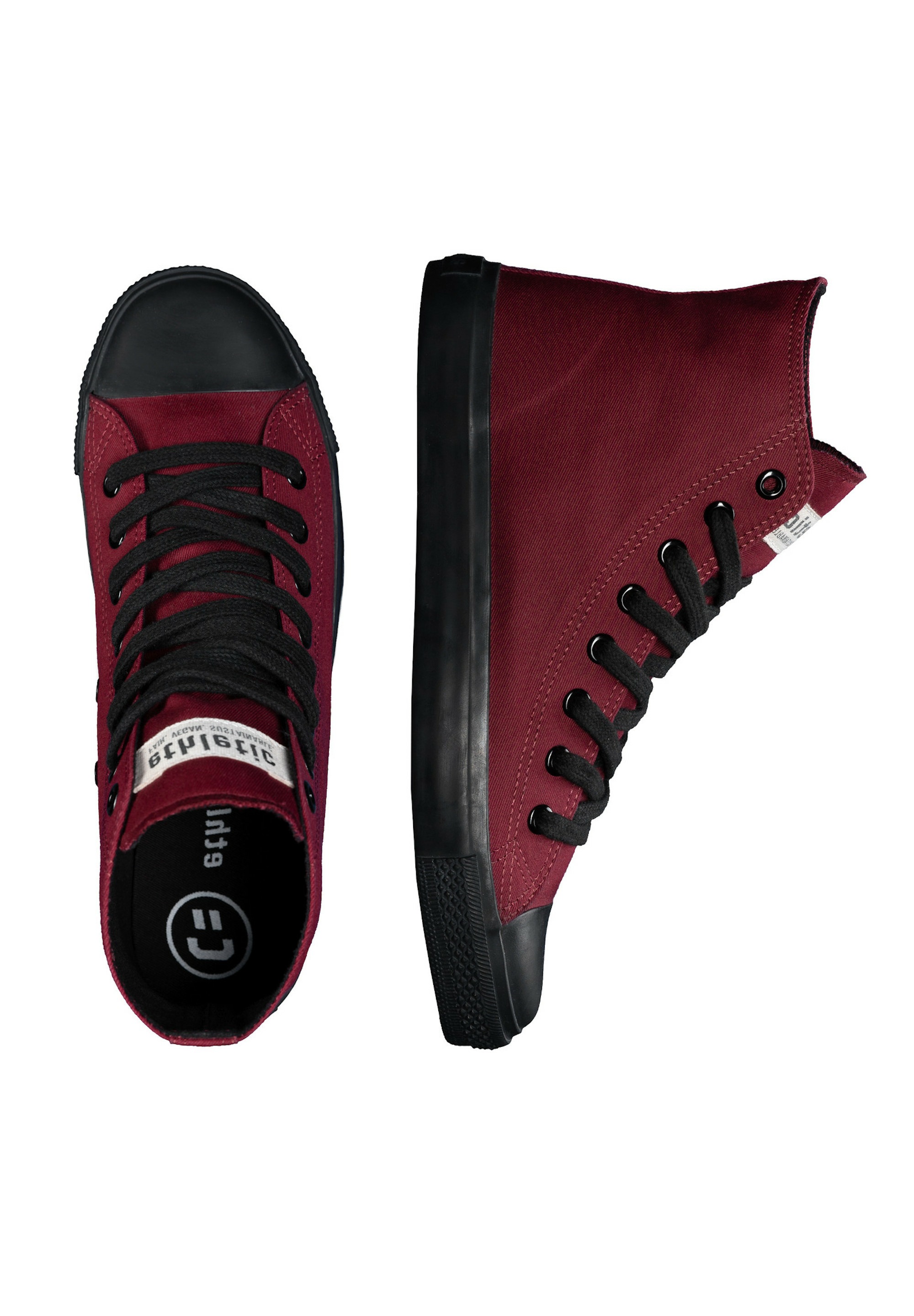 ETHLETIC Sneaker »Black Cap Hi Cut«, Fairtrade Produkt