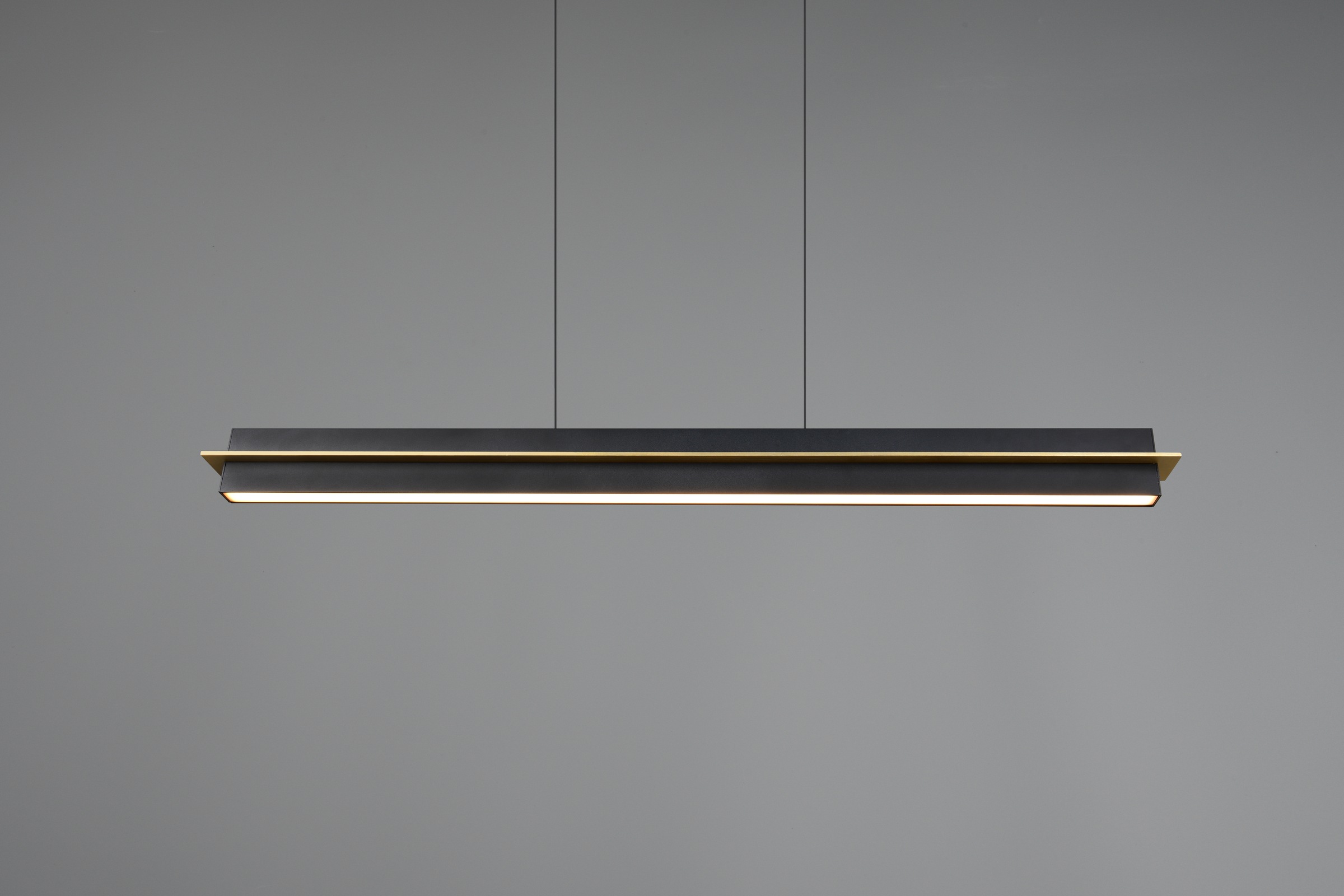 TRIO Leuchten LED Pendelleuchte »EMERSON, LED Hängeleuchte höhenverstellbar, 4-Stufen Touch Dimmer«, 1 flammig, Leuchtmittel LED-Board | LED fest integriert, Lichtfarbe einstellbar 2700-5000K warm- bis kaltweiß, Höhe max 150 cm