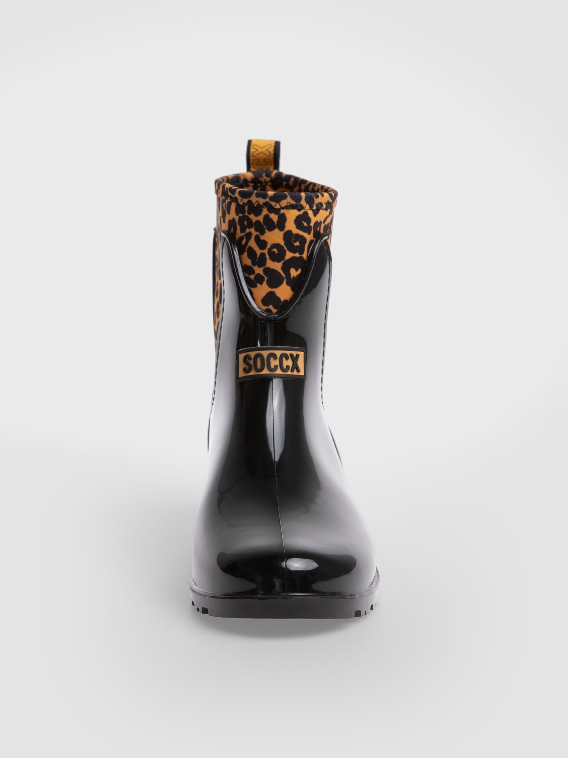 SOCCX Gummistiefel  mit rutschfester Laufsohle