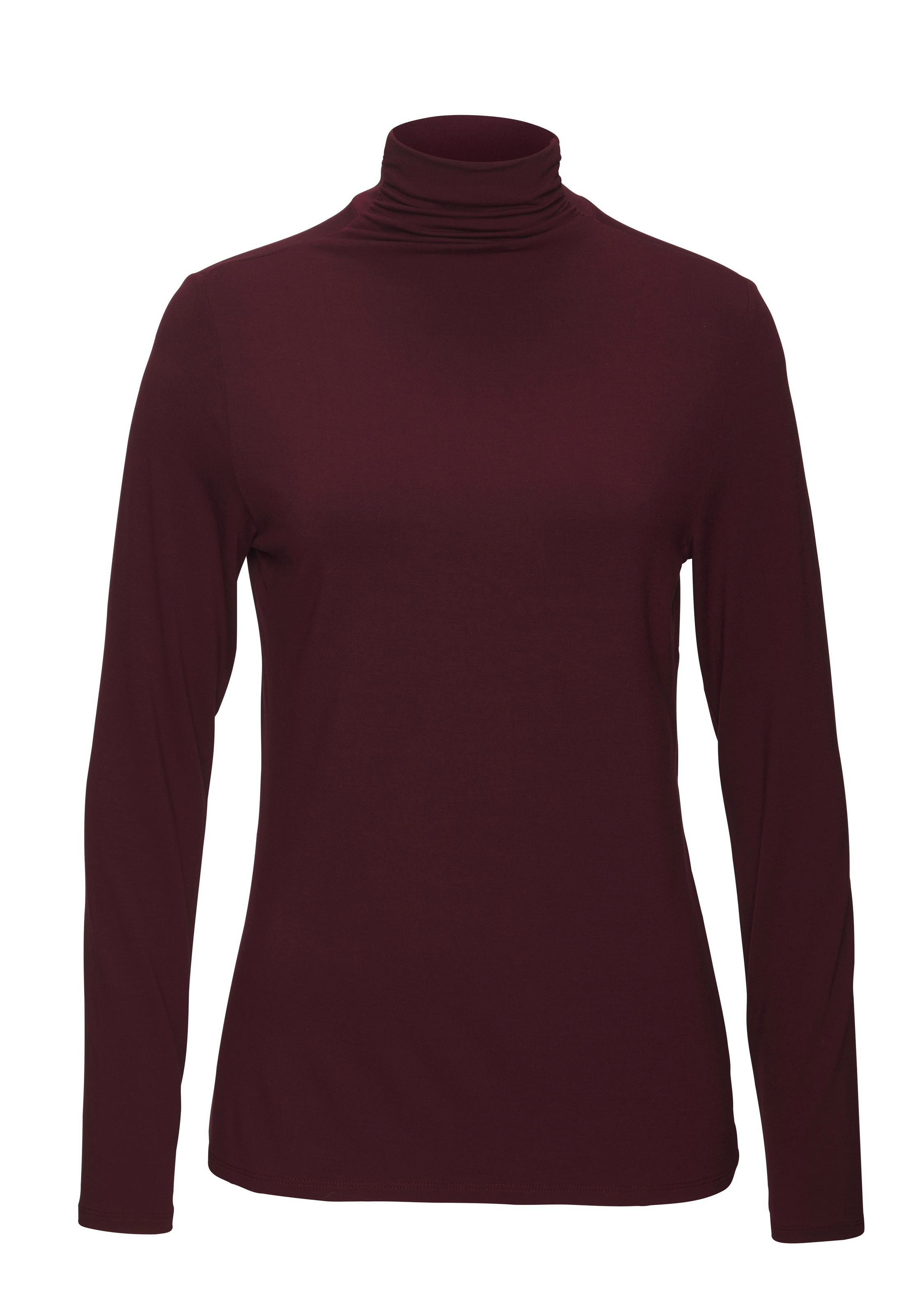 LASCANA Stehkragenshirt »aus weichem Viskose-Stretch«, (2er-Pack)