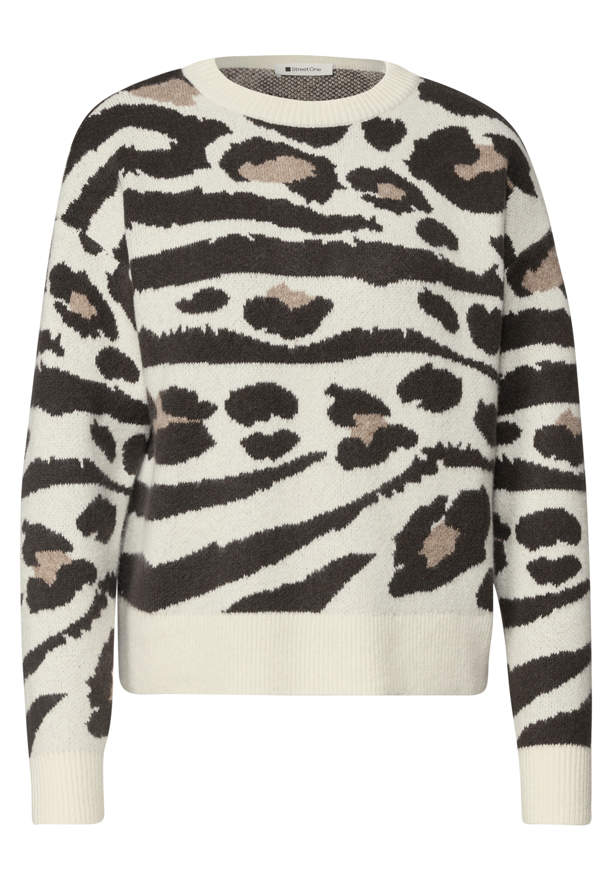 STREET ONE Jacquardpullover Jacquard